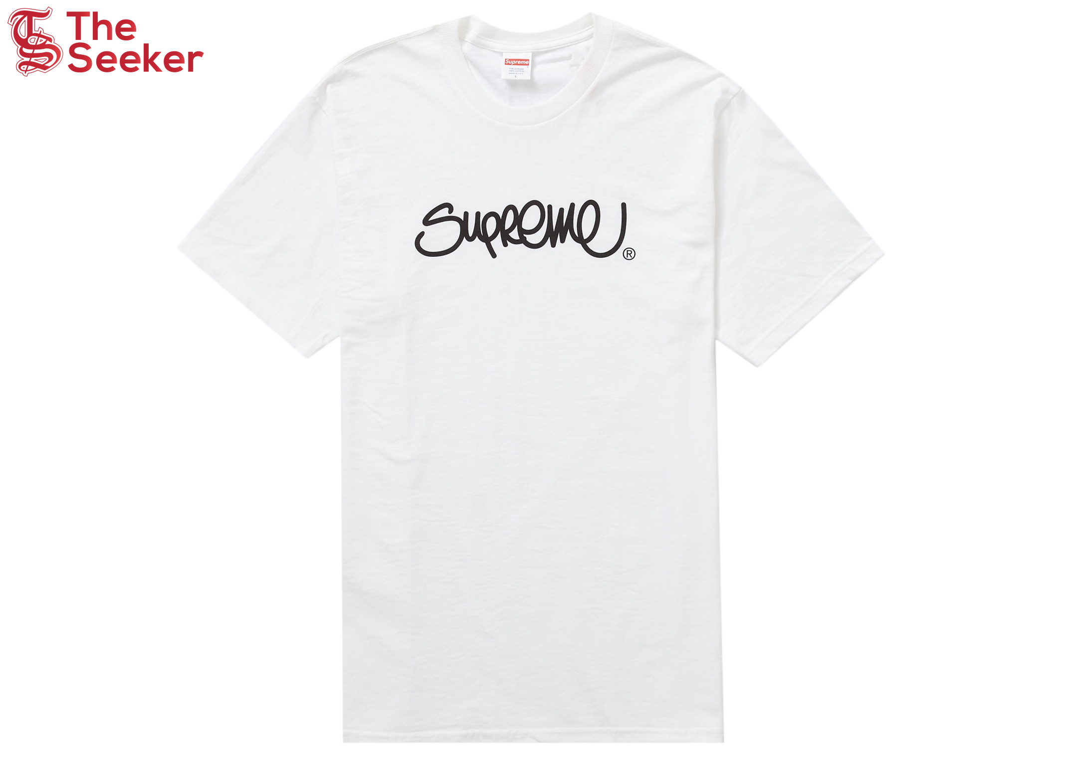 Supreme Handstyle Tee White