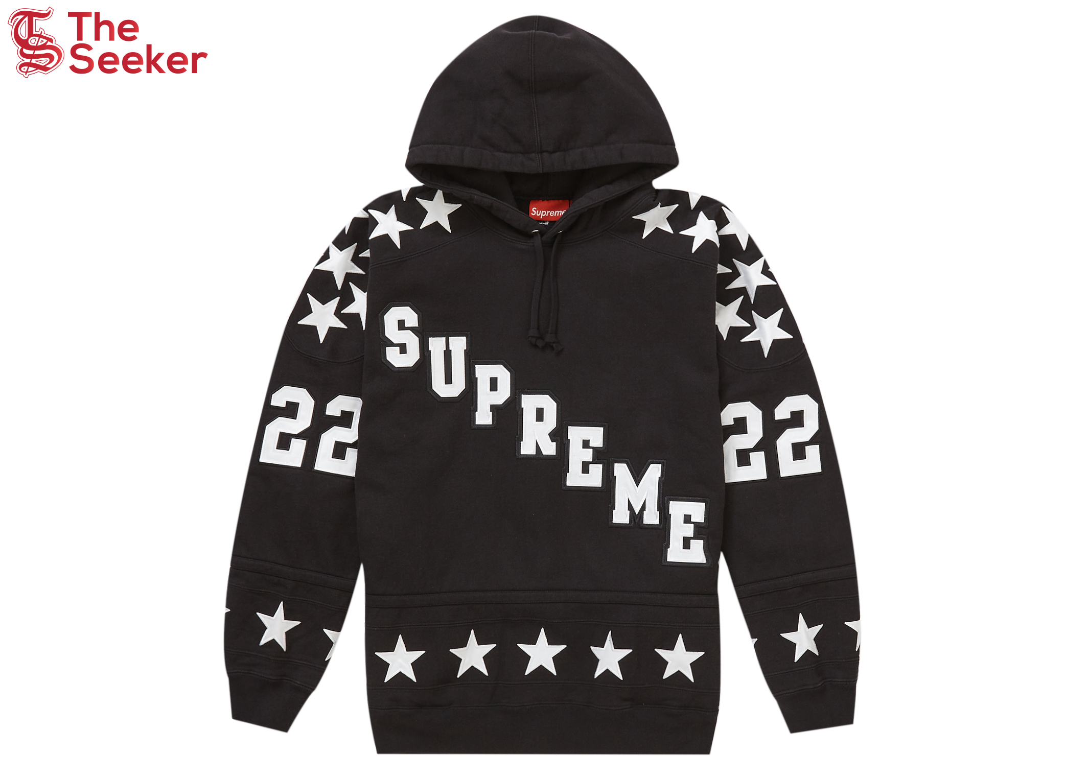 Supreme Hockey Hooded Sweatshirt (FW22) Black