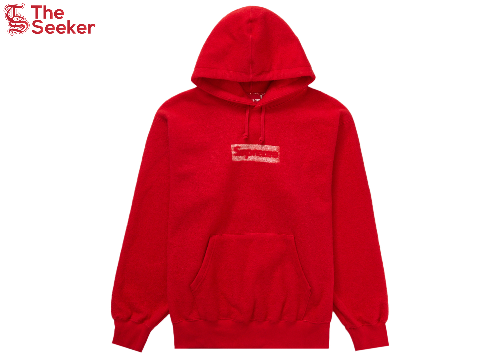 Supreme Inside Out Box Logo Hooded Sweatshirt Red