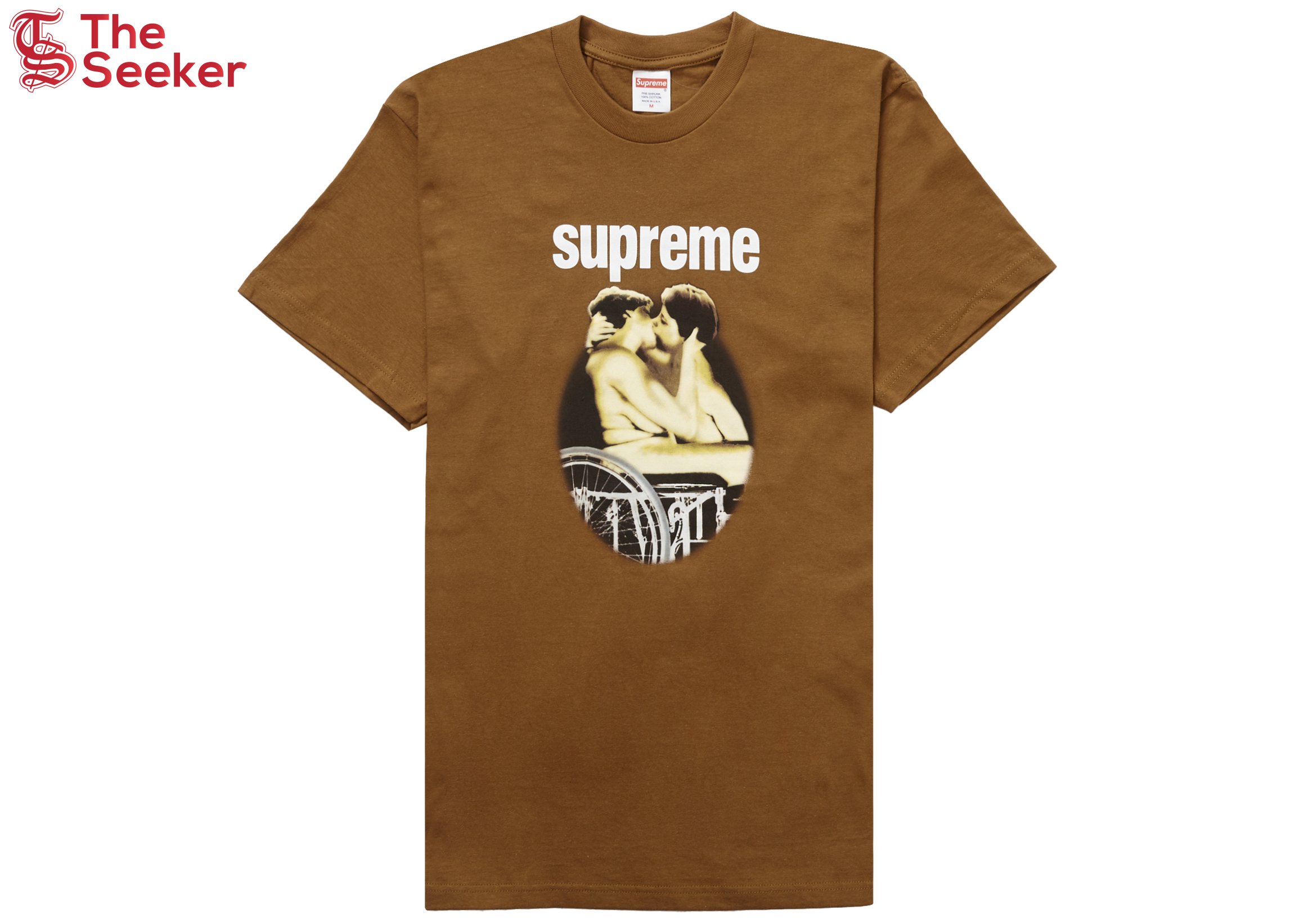 Supreme Kiss Tee (SS23) Light Brown