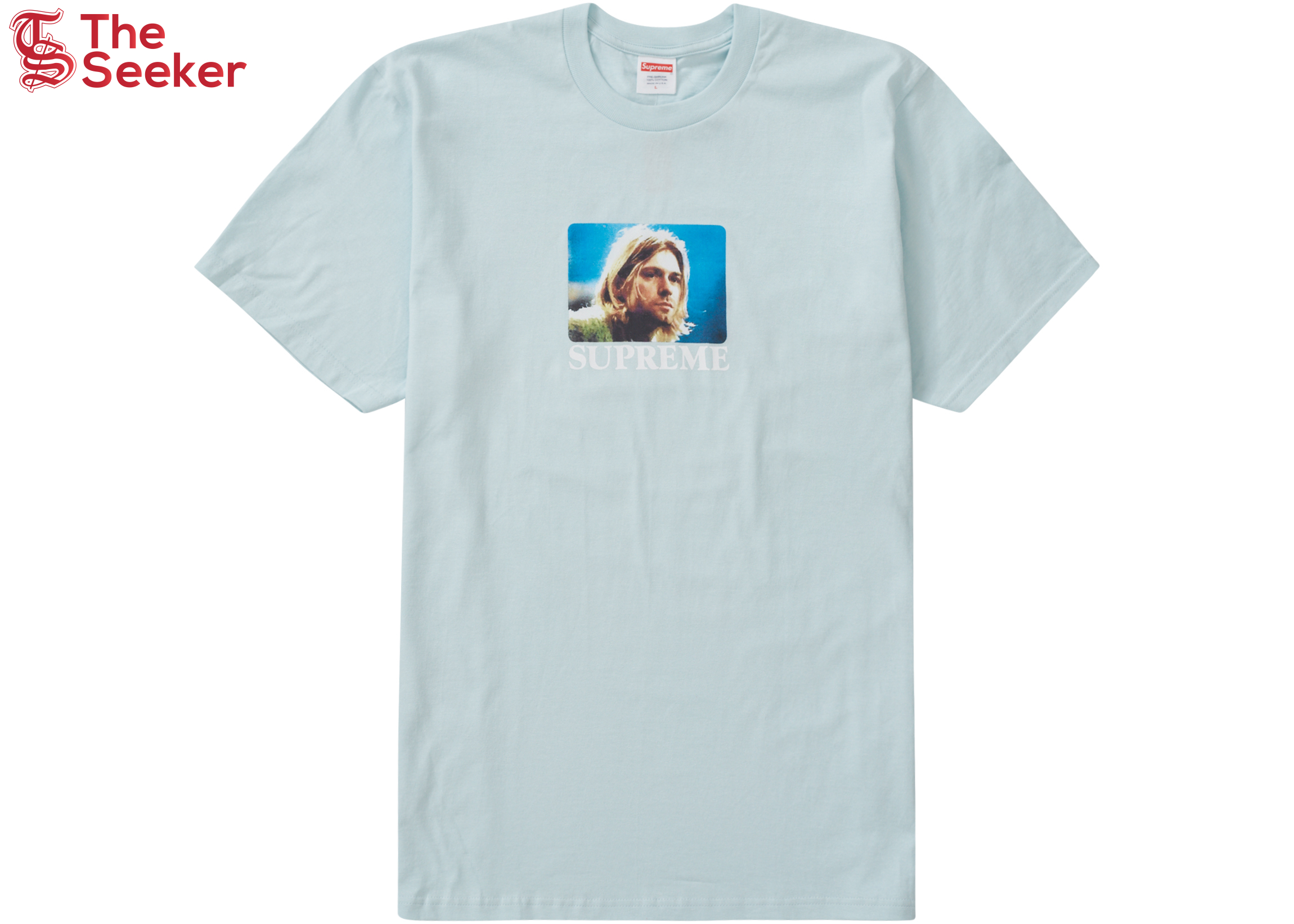 Supreme Kurt Cobain Tee Pale Blue