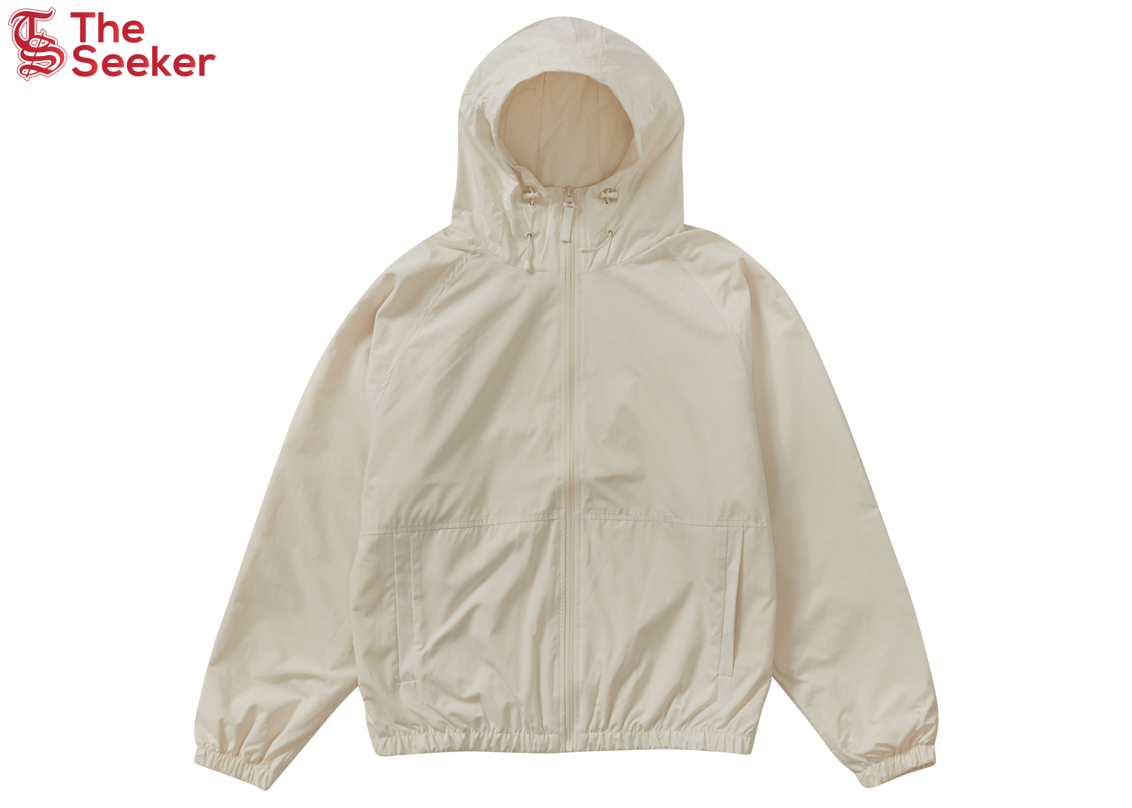 Supreme Lightweight Nylon Hooded Jacket White