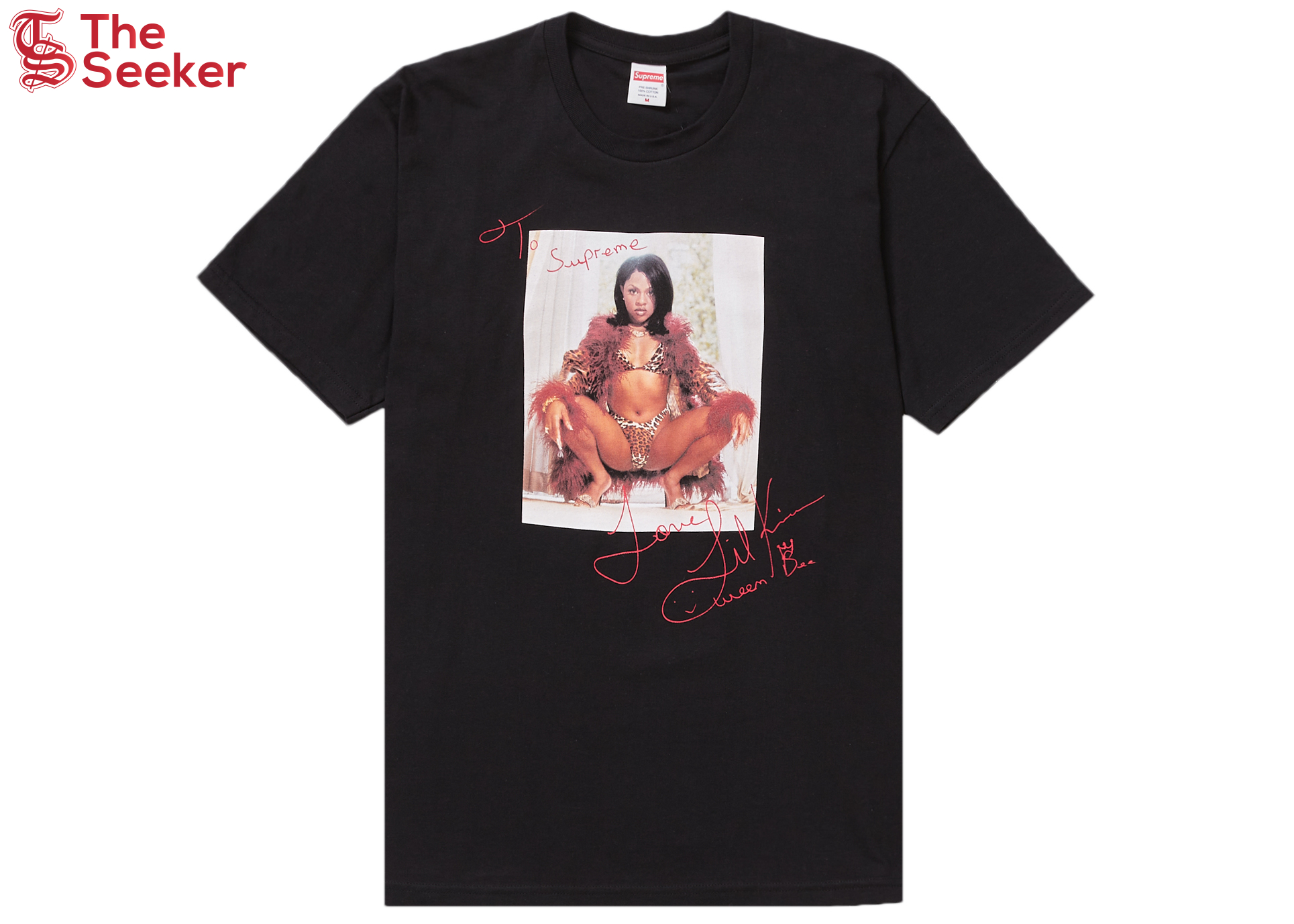 Supreme Lil Kim Tee Black