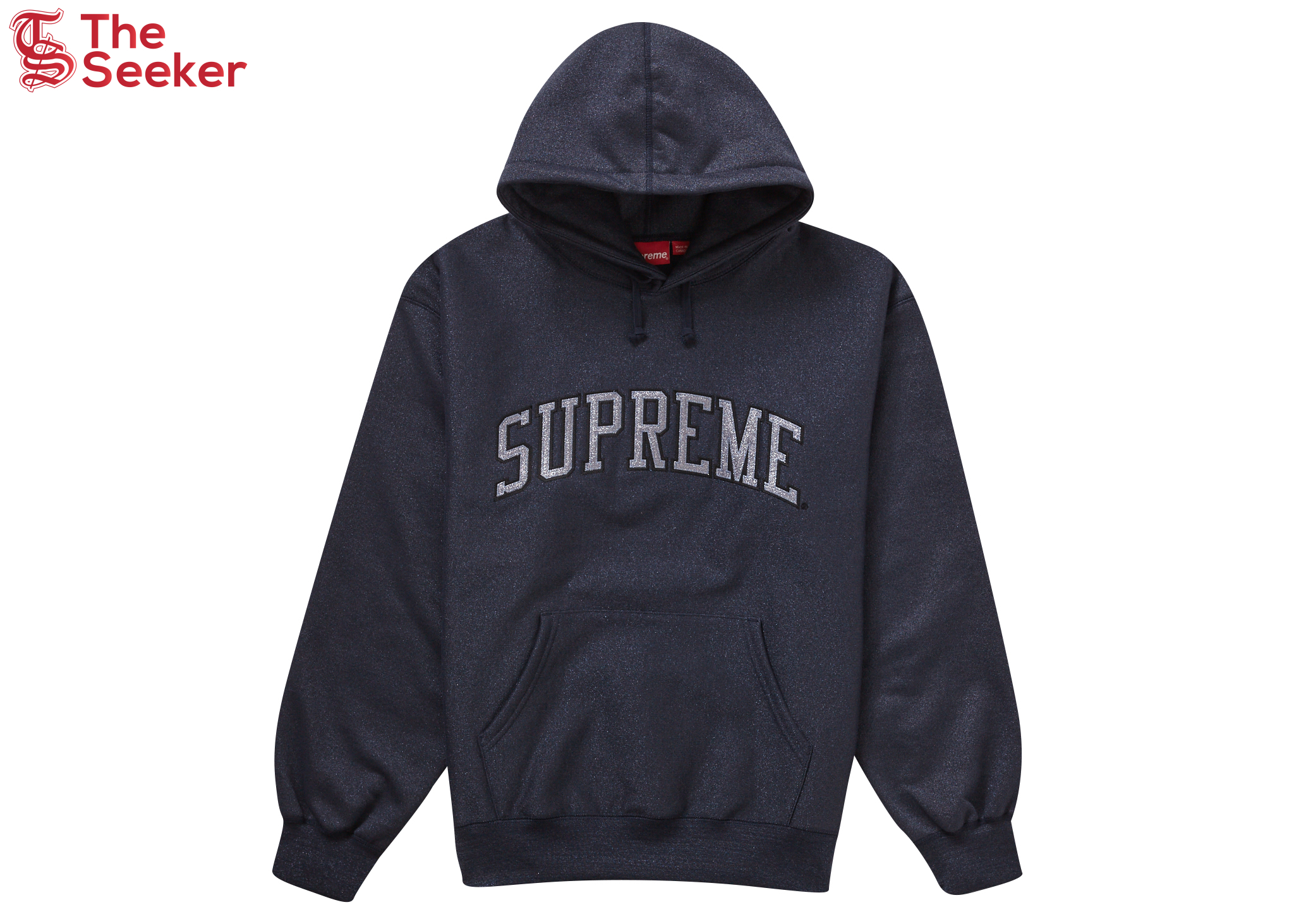 Supreme Metallic Arc Hooded Sweatshirt (SS23) Navy