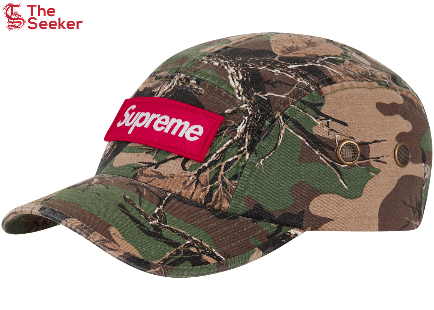 SupremeMilitaryCamp Cap Olive Tiger Camo - 帽子