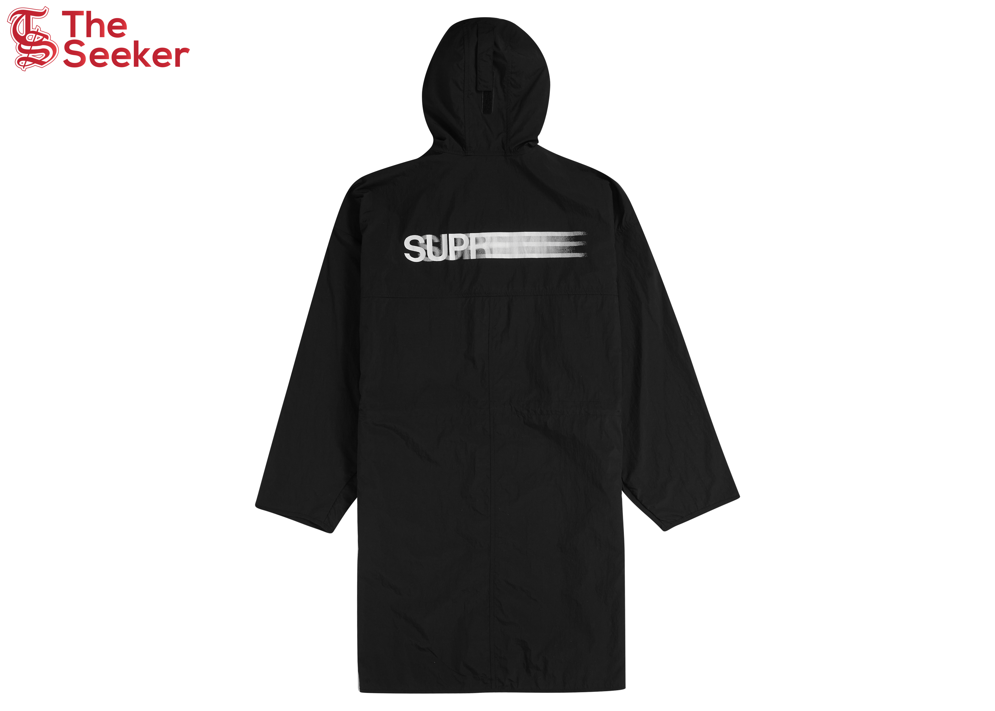 Supreme Motion Logo Lightweight Parka Black