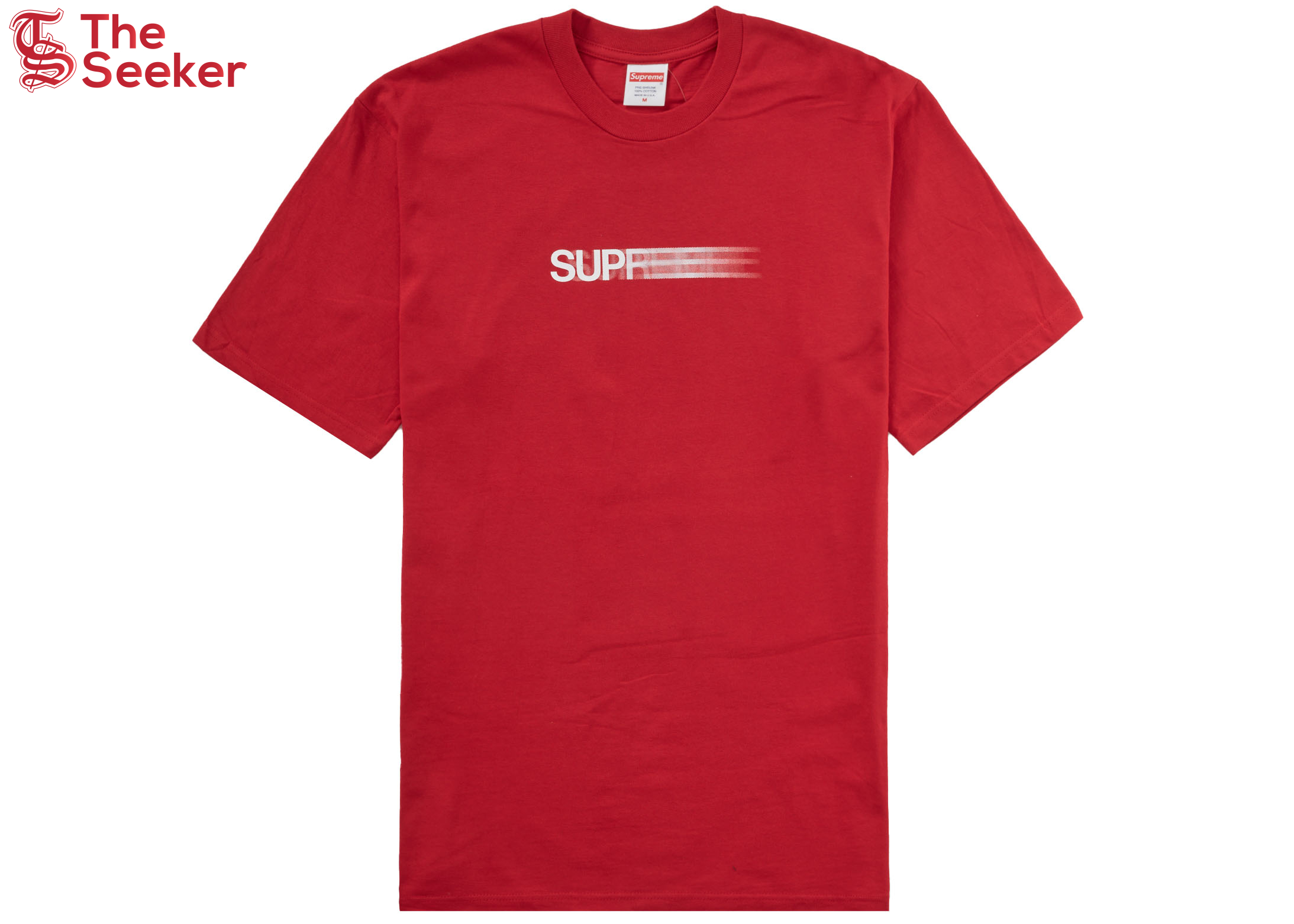 Supreme Motion Logo Tee (SS23) Red