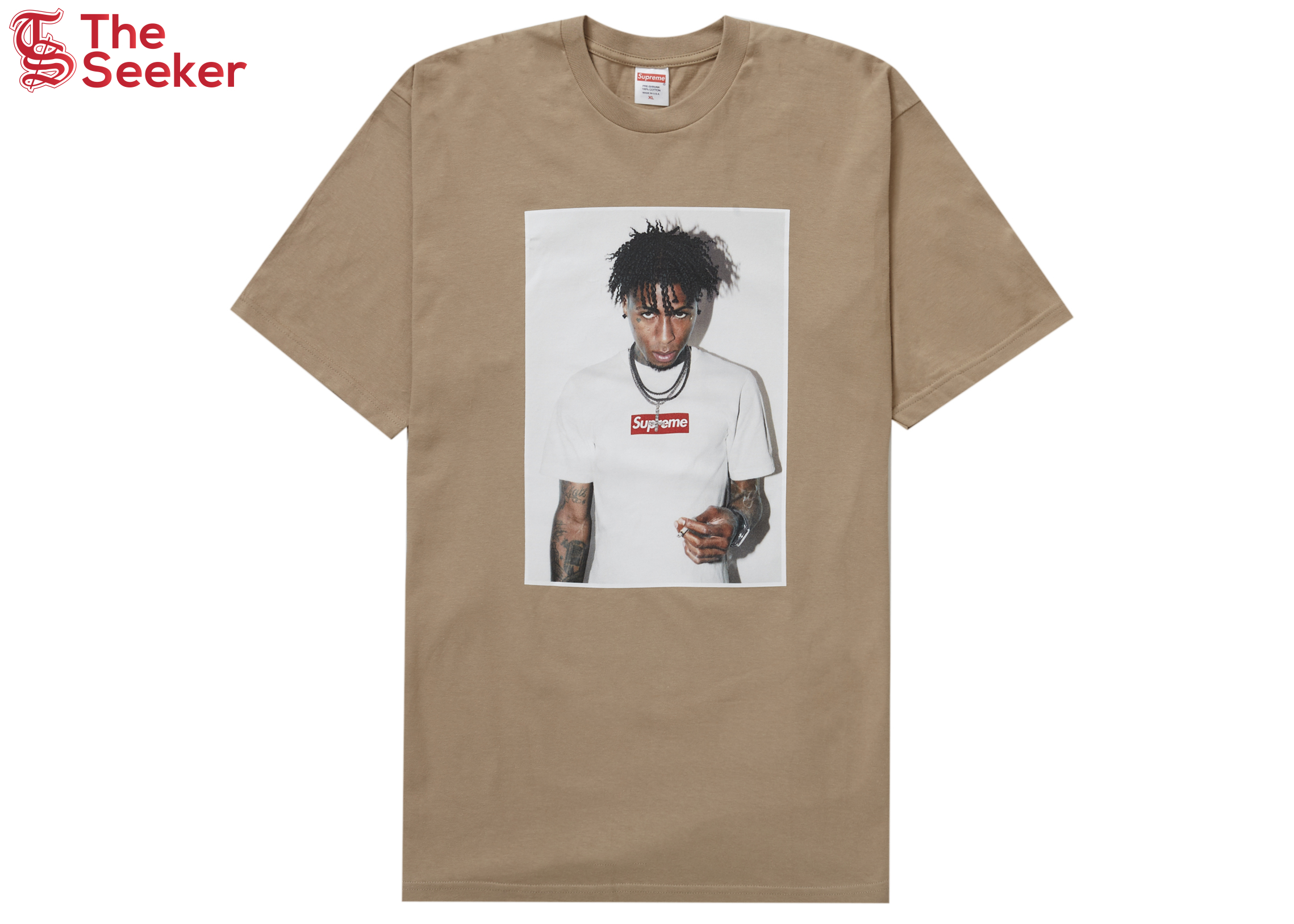 Supreme NBA Youngboy Tee Khaki