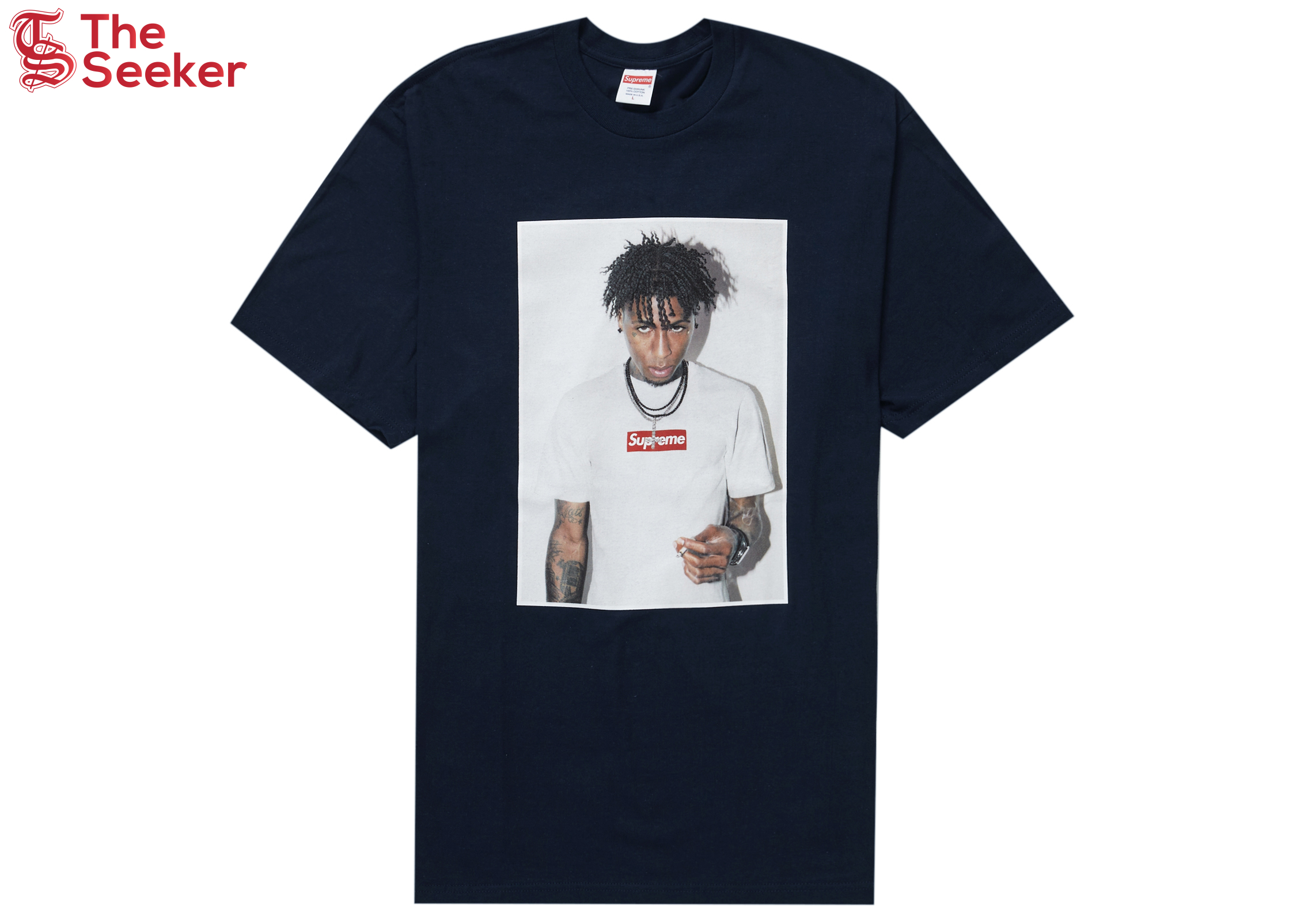 Supreme NBA Youngboy Tee Navy