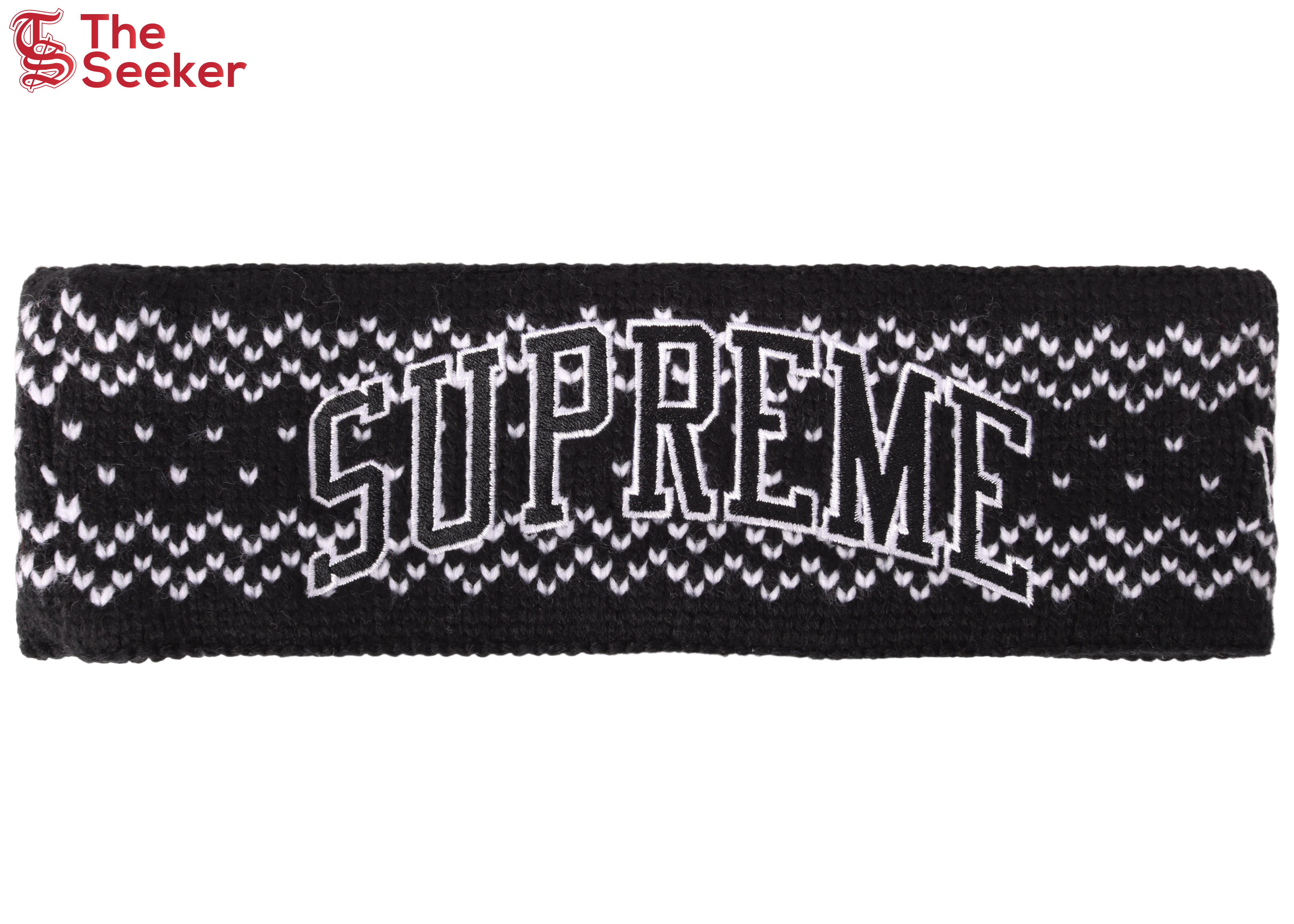Supreme New Era Arc Logo Headband (FW17) Black