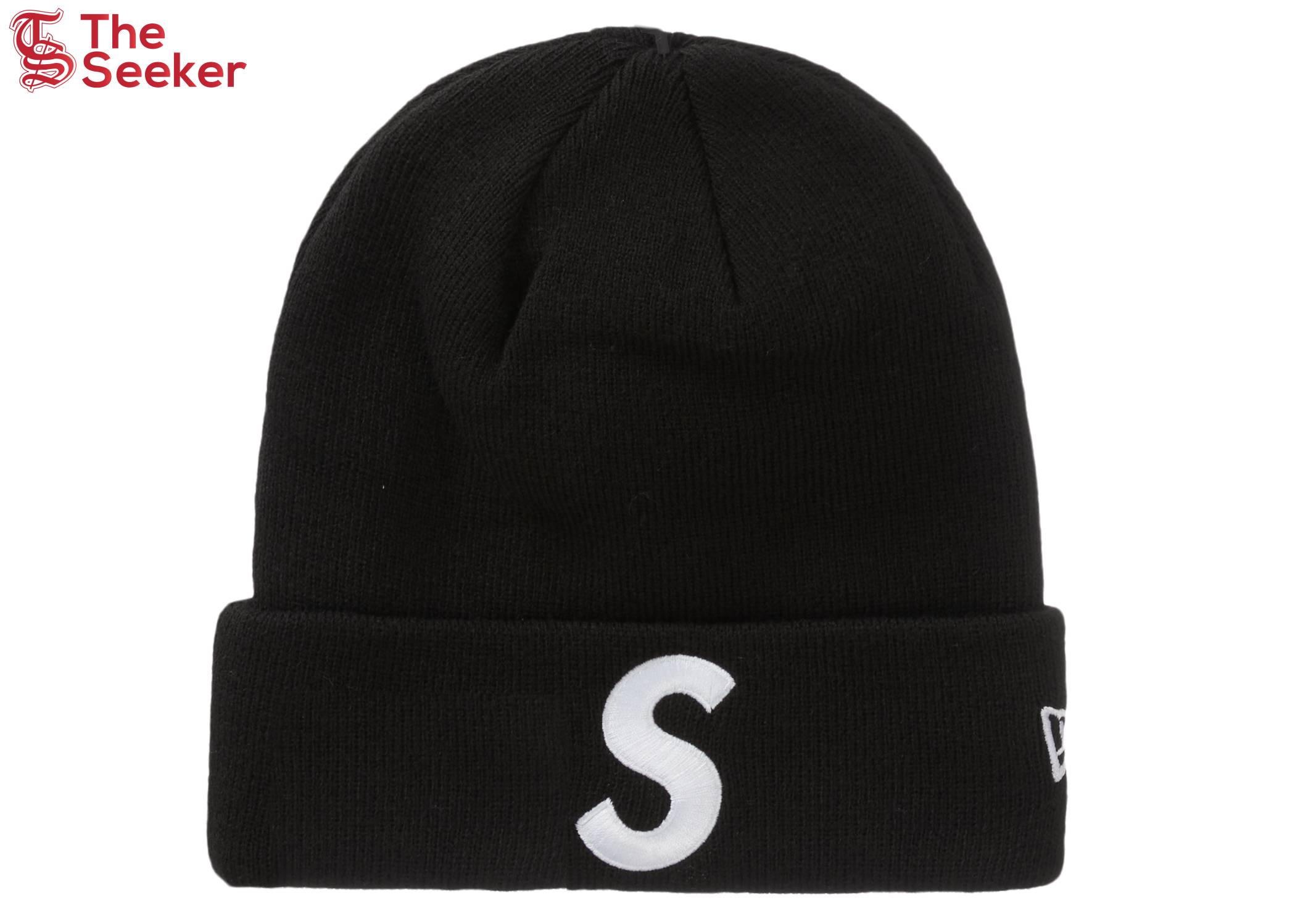 Supreme New Era S Logo Beanie Black