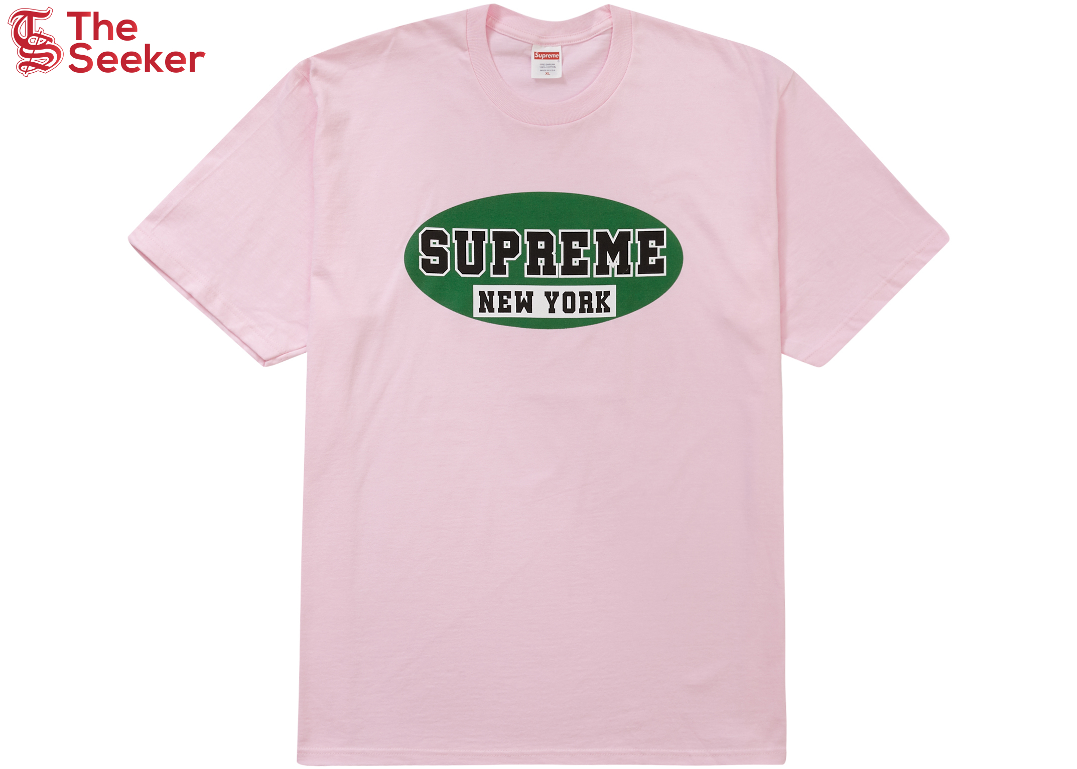 Supreme New York Tee Light Pink