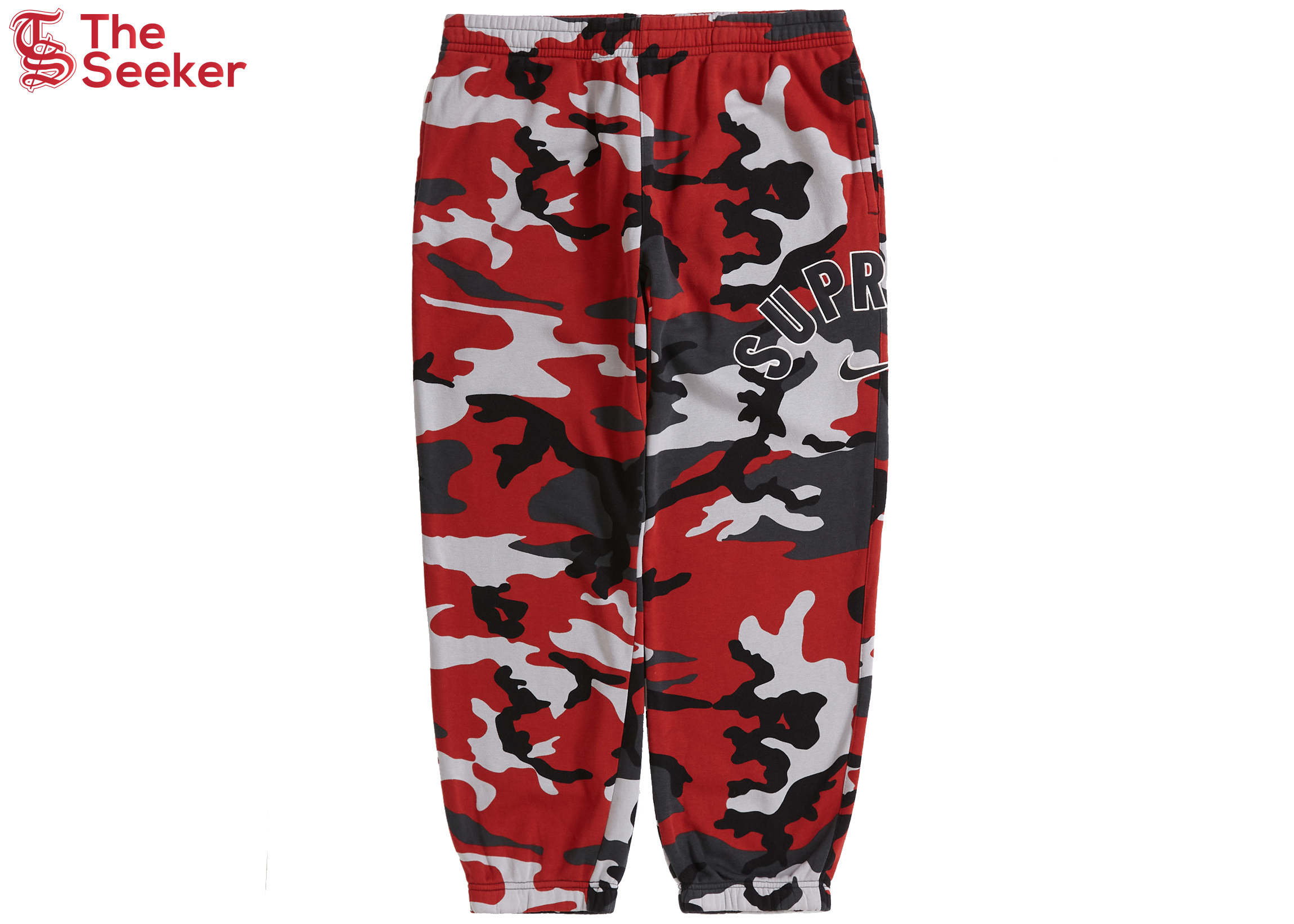 Supreme Nike Arc Sweatpant Red Camo