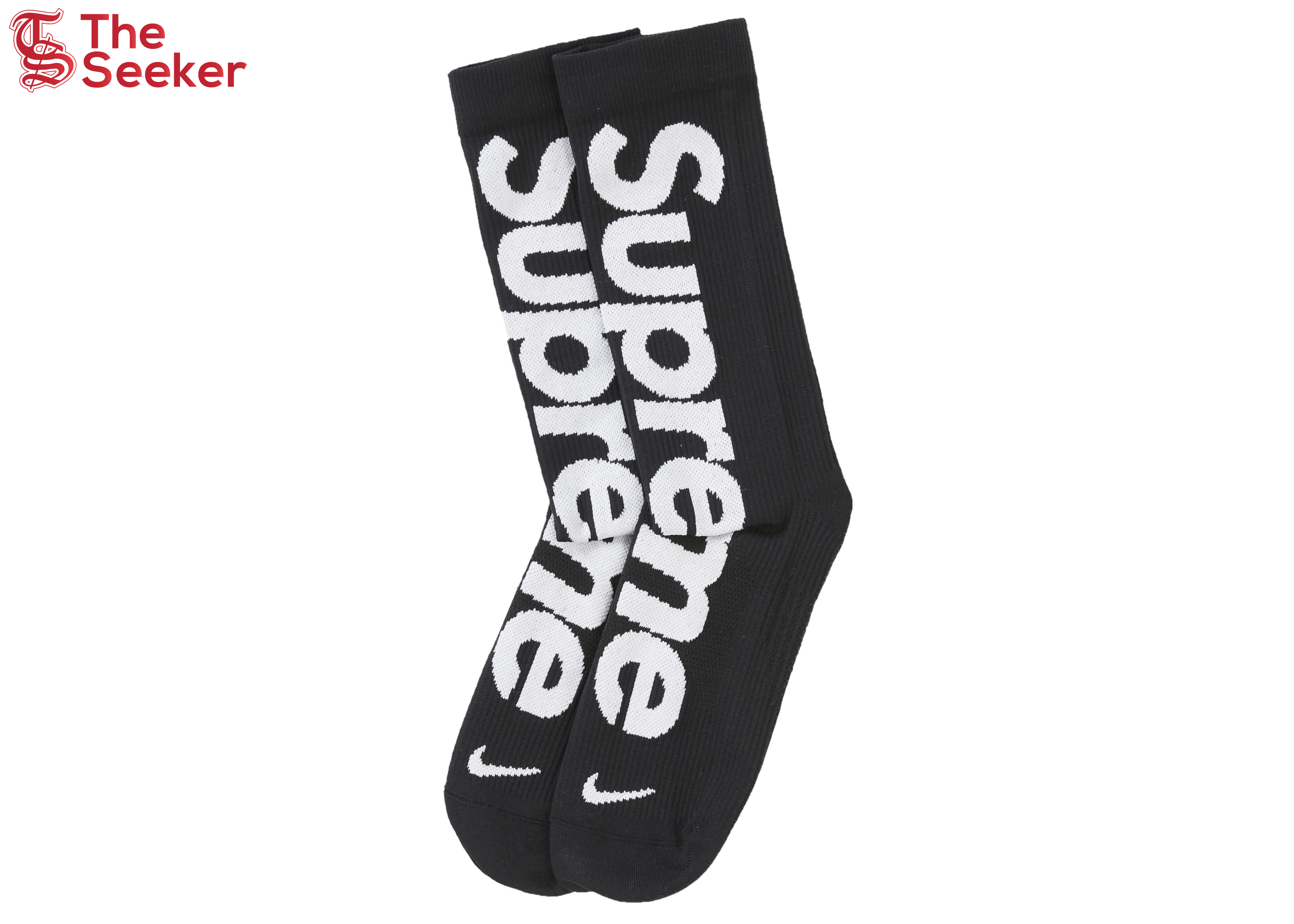 Supreme Nike Lightweight Crew Socks Black