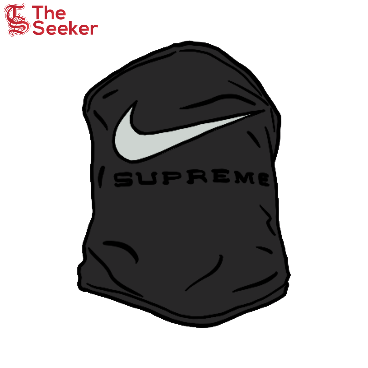 Supreme Nike Neck Warmer Black