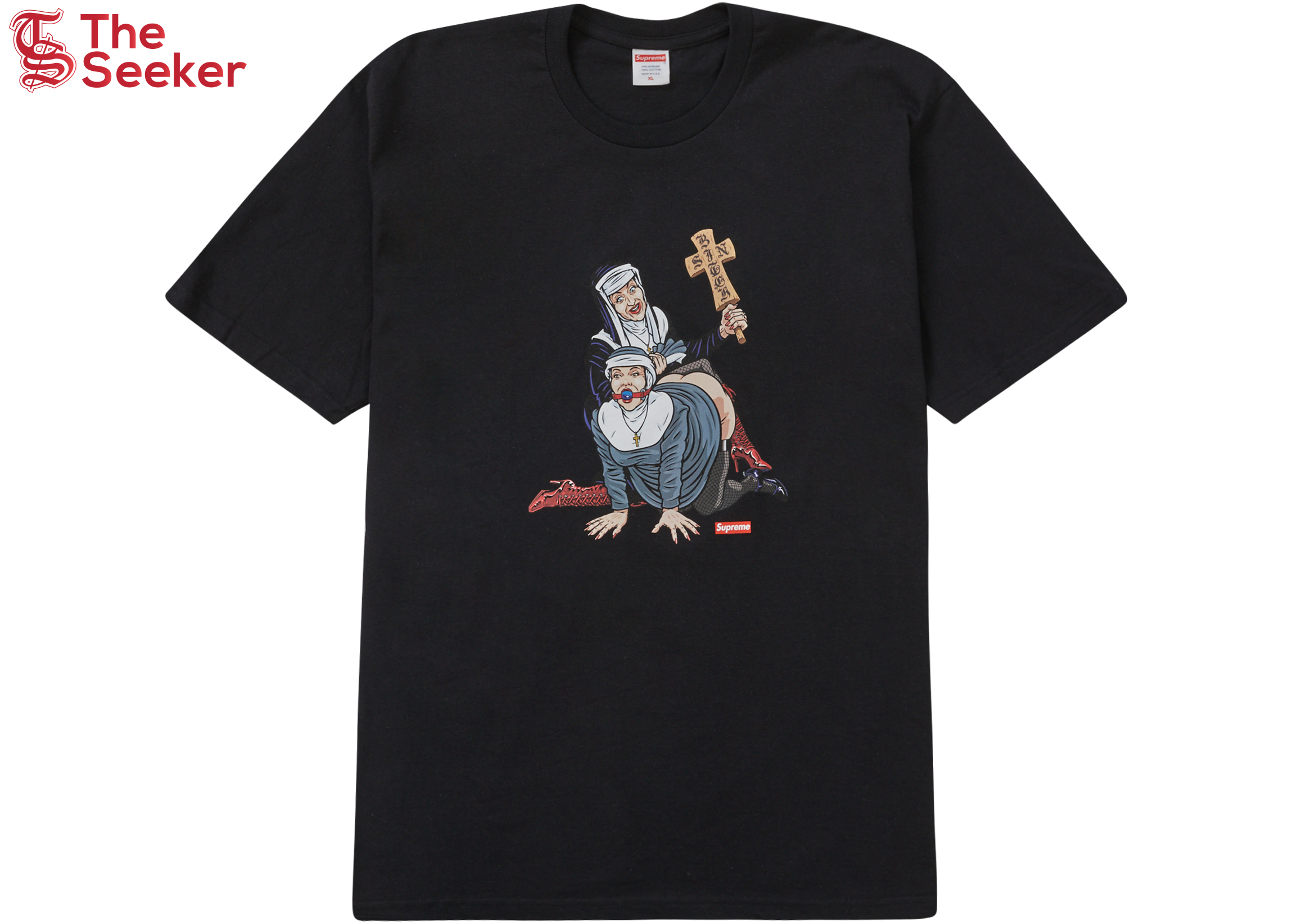 Supreme Nuns Tee Black