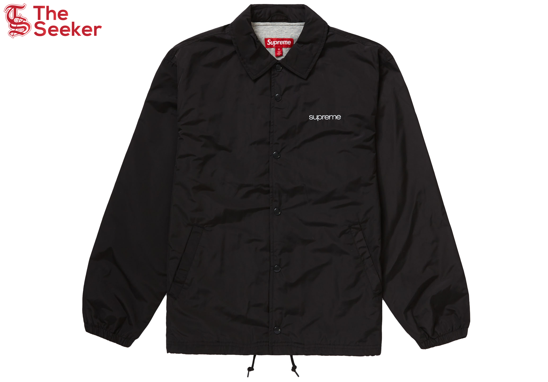 Supreme NYC Coaches Jacket Black