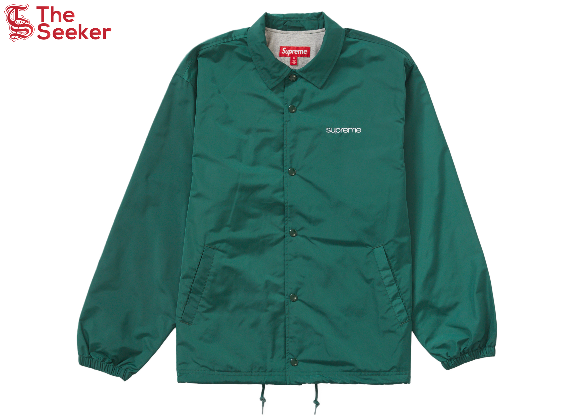 Supreme NYC Coaches Jacket Green