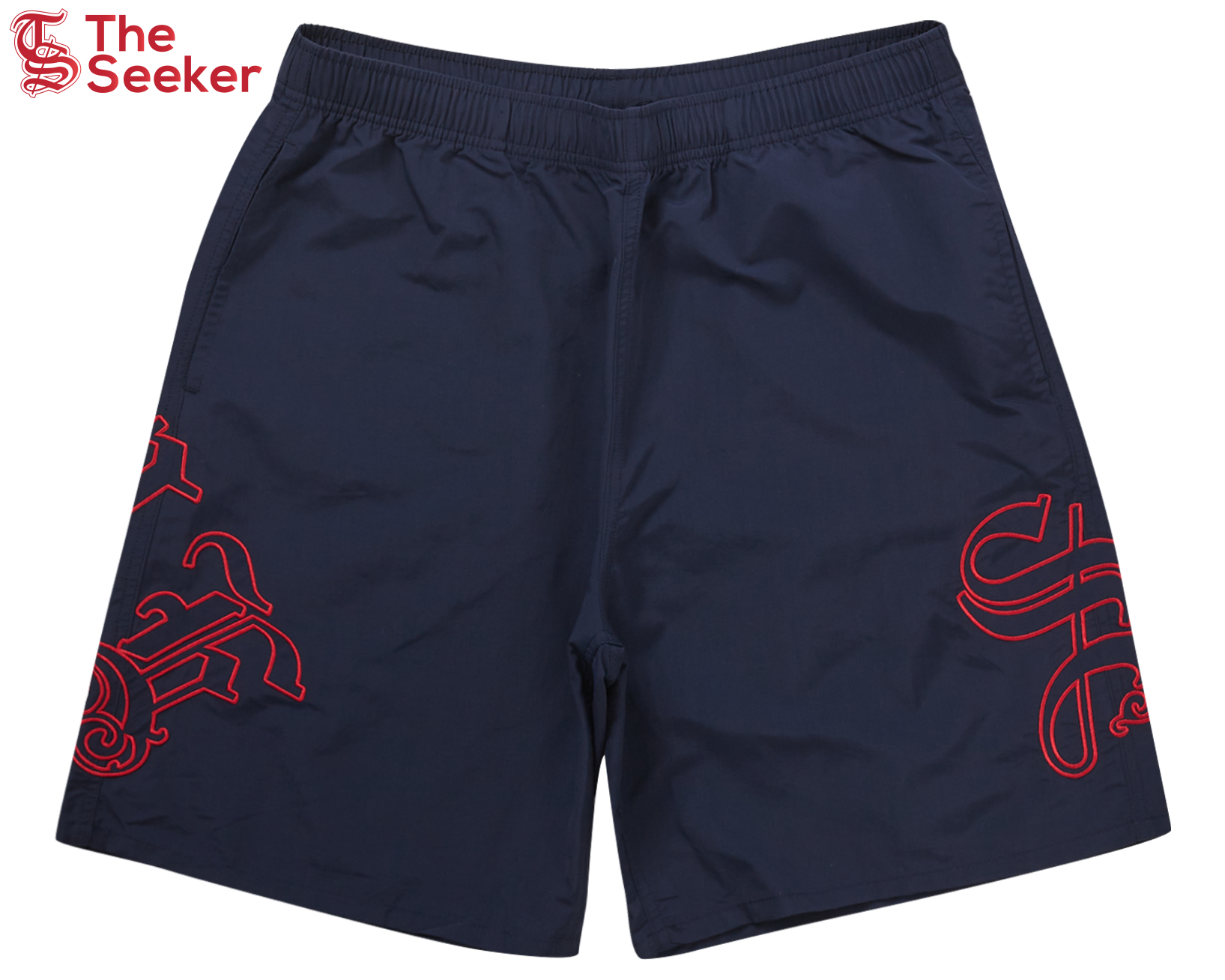 Supreme Old English Nylon Short Navy