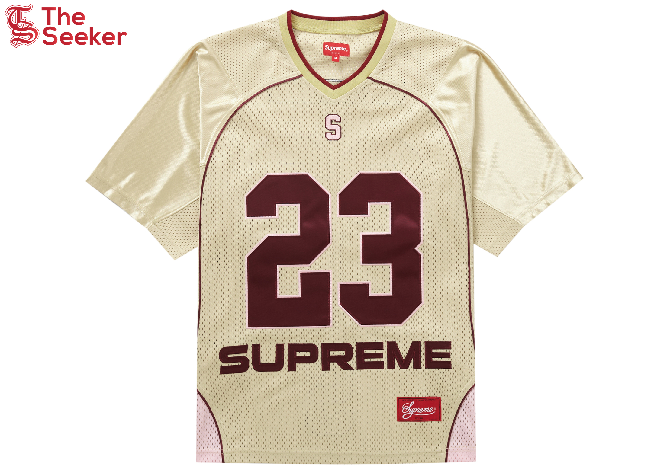 Supreme Perfect Season Football Jersey Gold