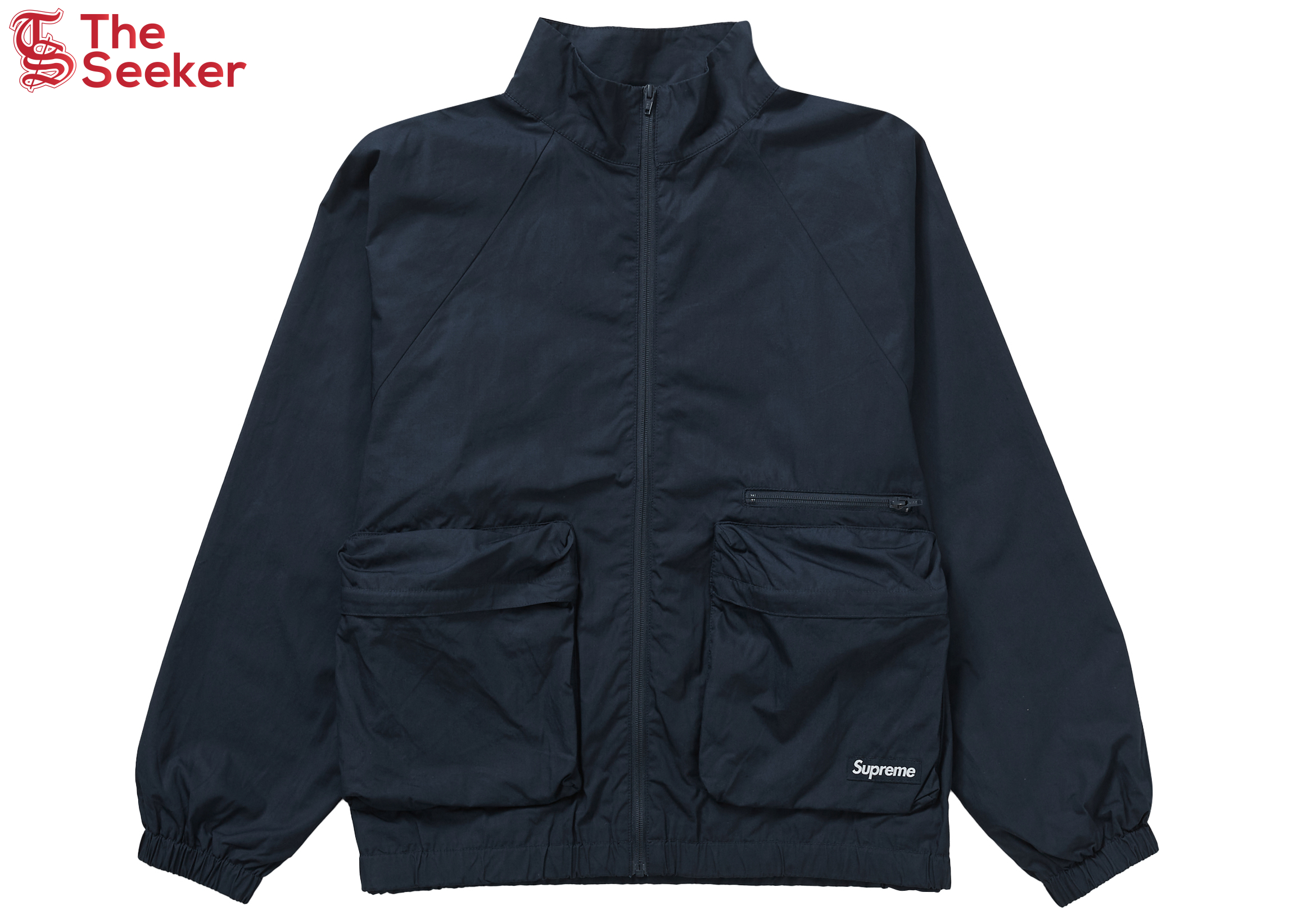 Supreme Raglan Utility Jacket Navy