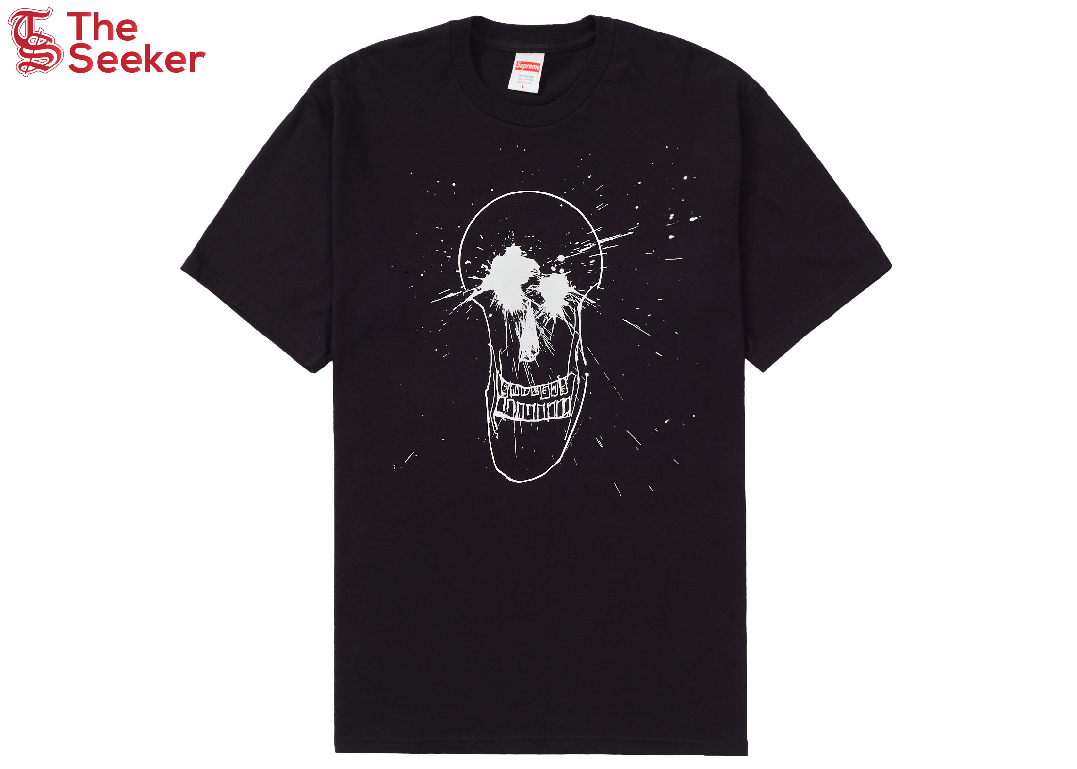 Supreme Ralph Steadman Skull Tee Black