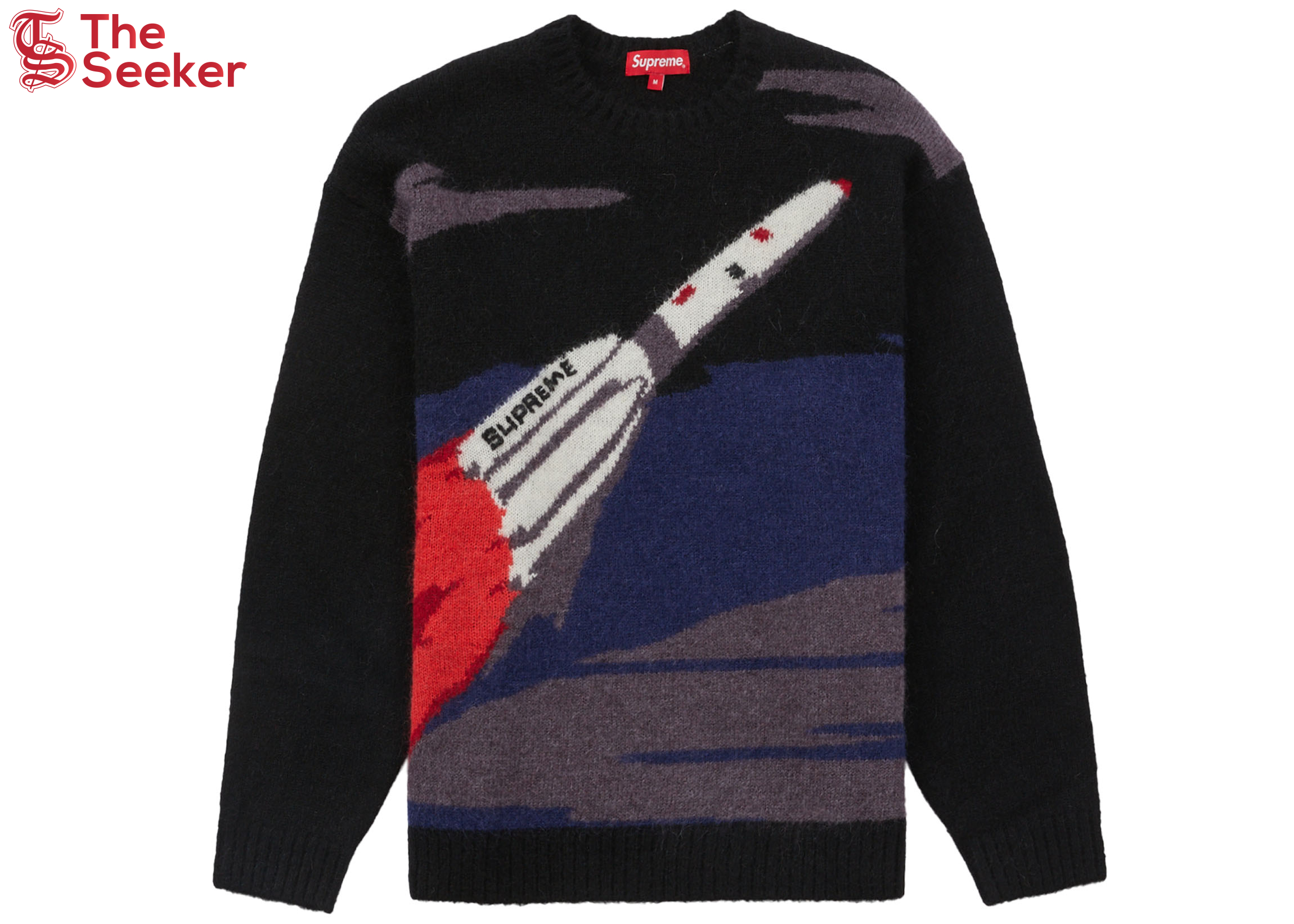 Supreme Rocket Sweater Black