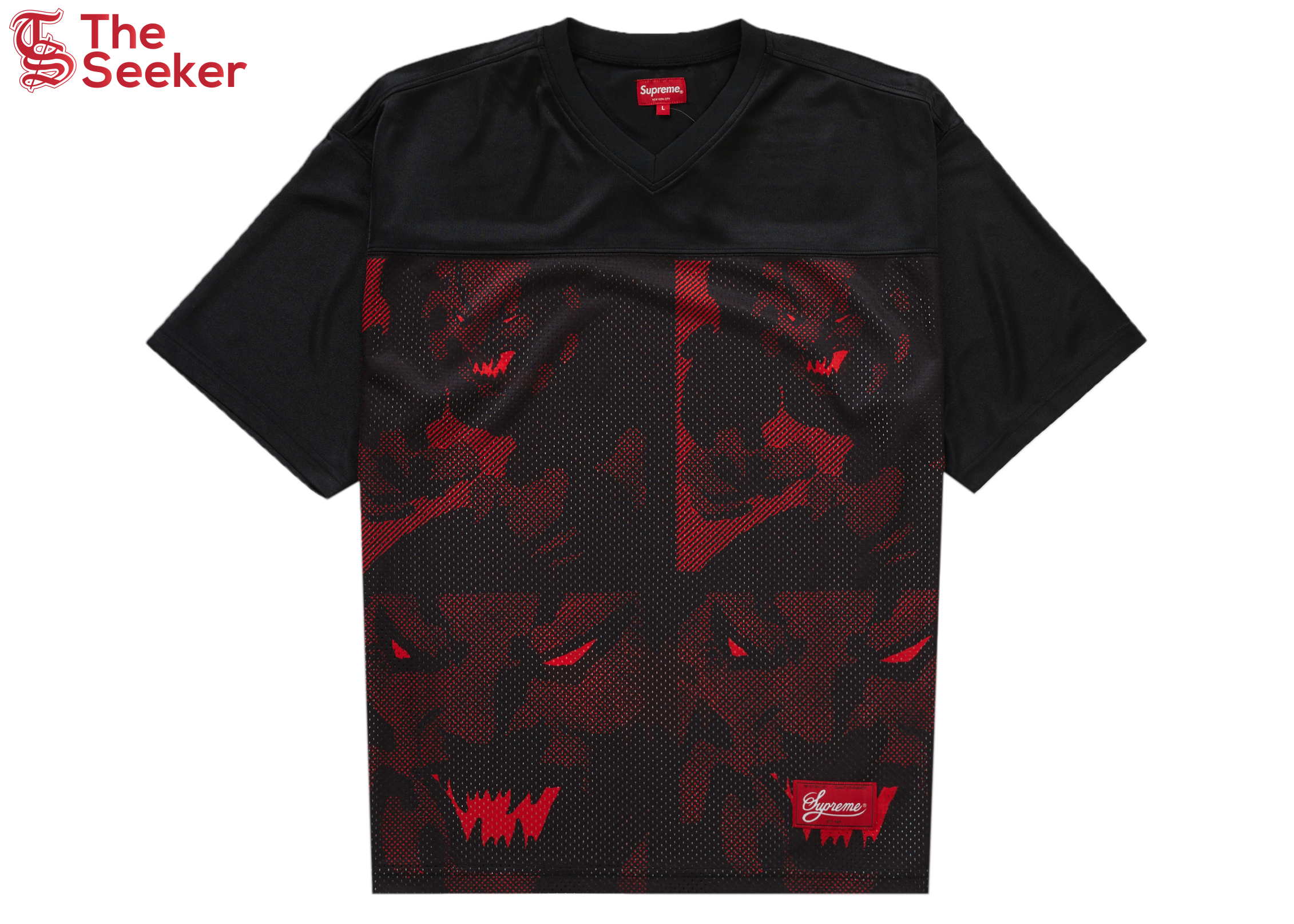 Supreme Ronin Football Jersey Black