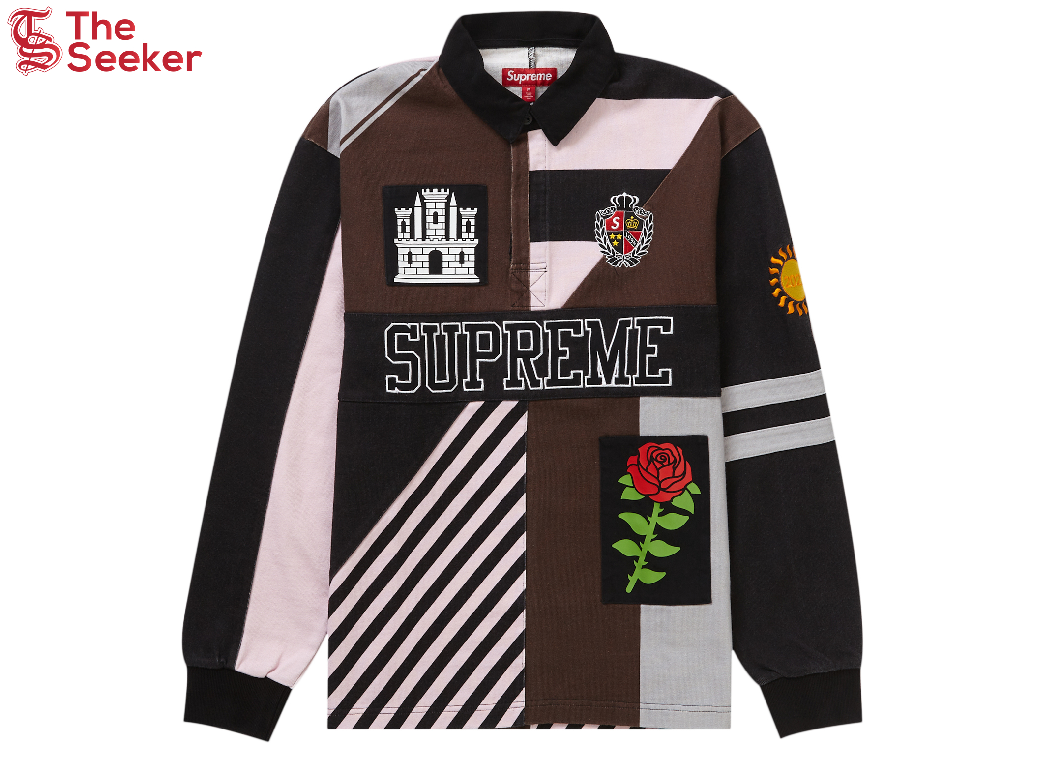 Supreme Rose Rugby Black