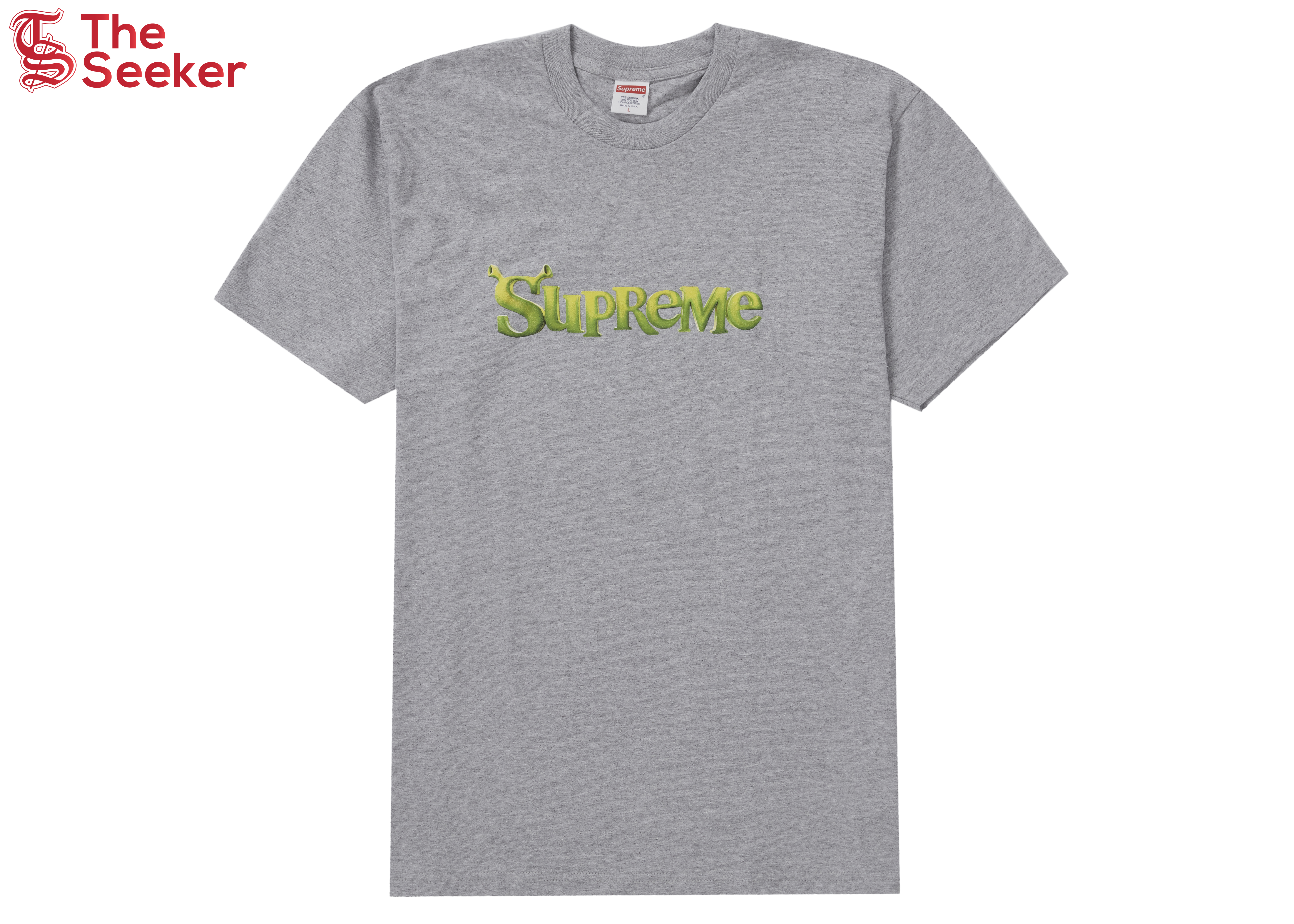 Supreme Shrek Tee Heather Grey