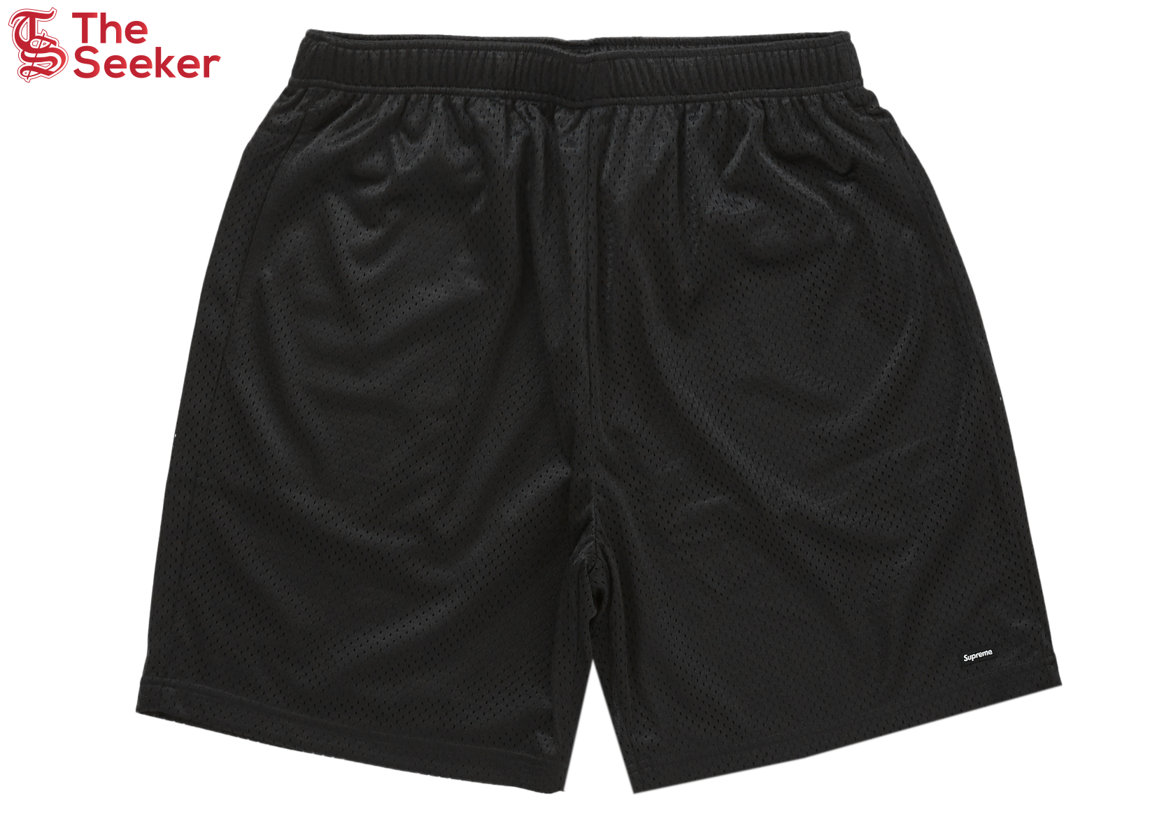 Supreme Small Box Baggy Mesh Short Black