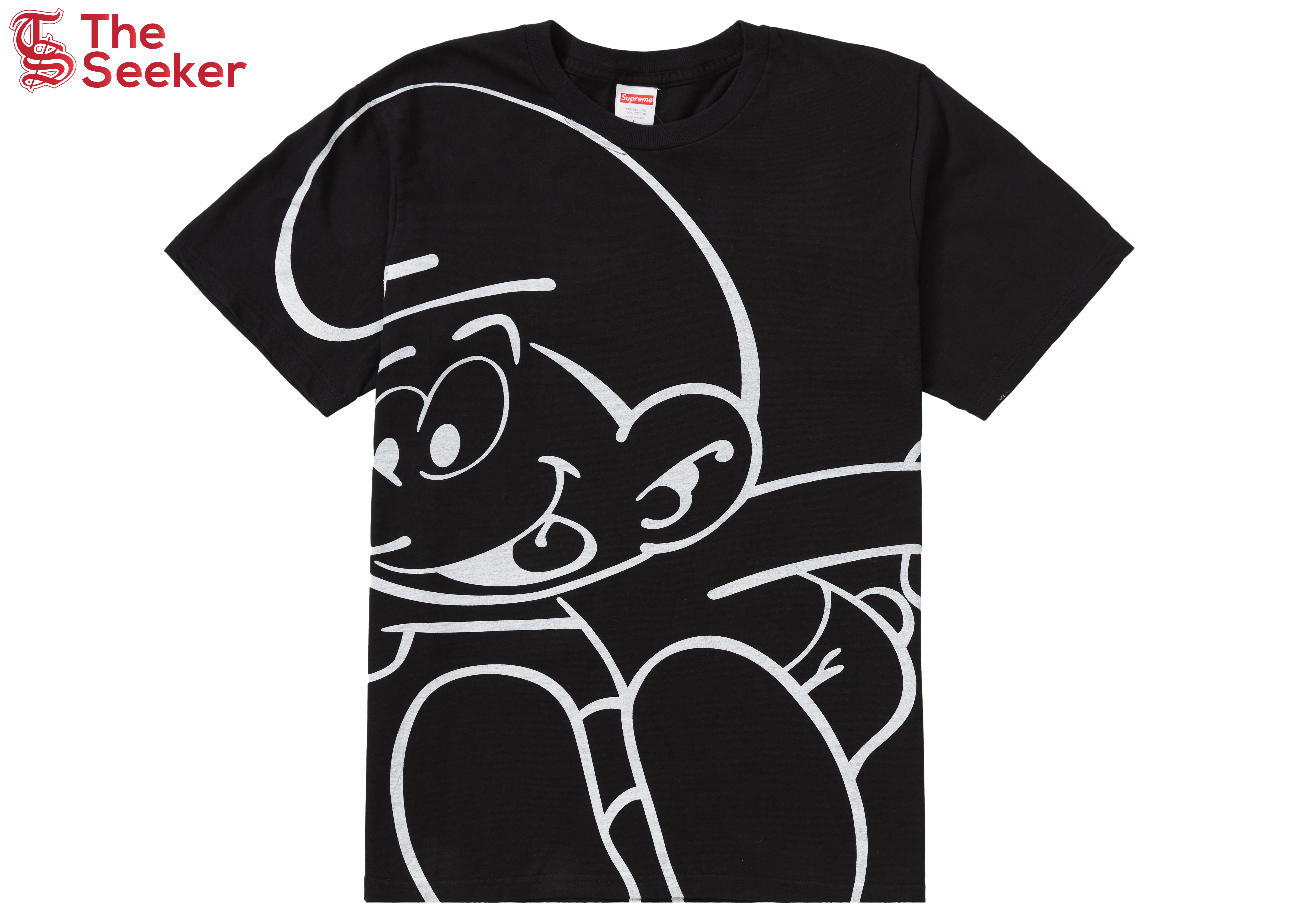 Supreme Smurfs Tee Black