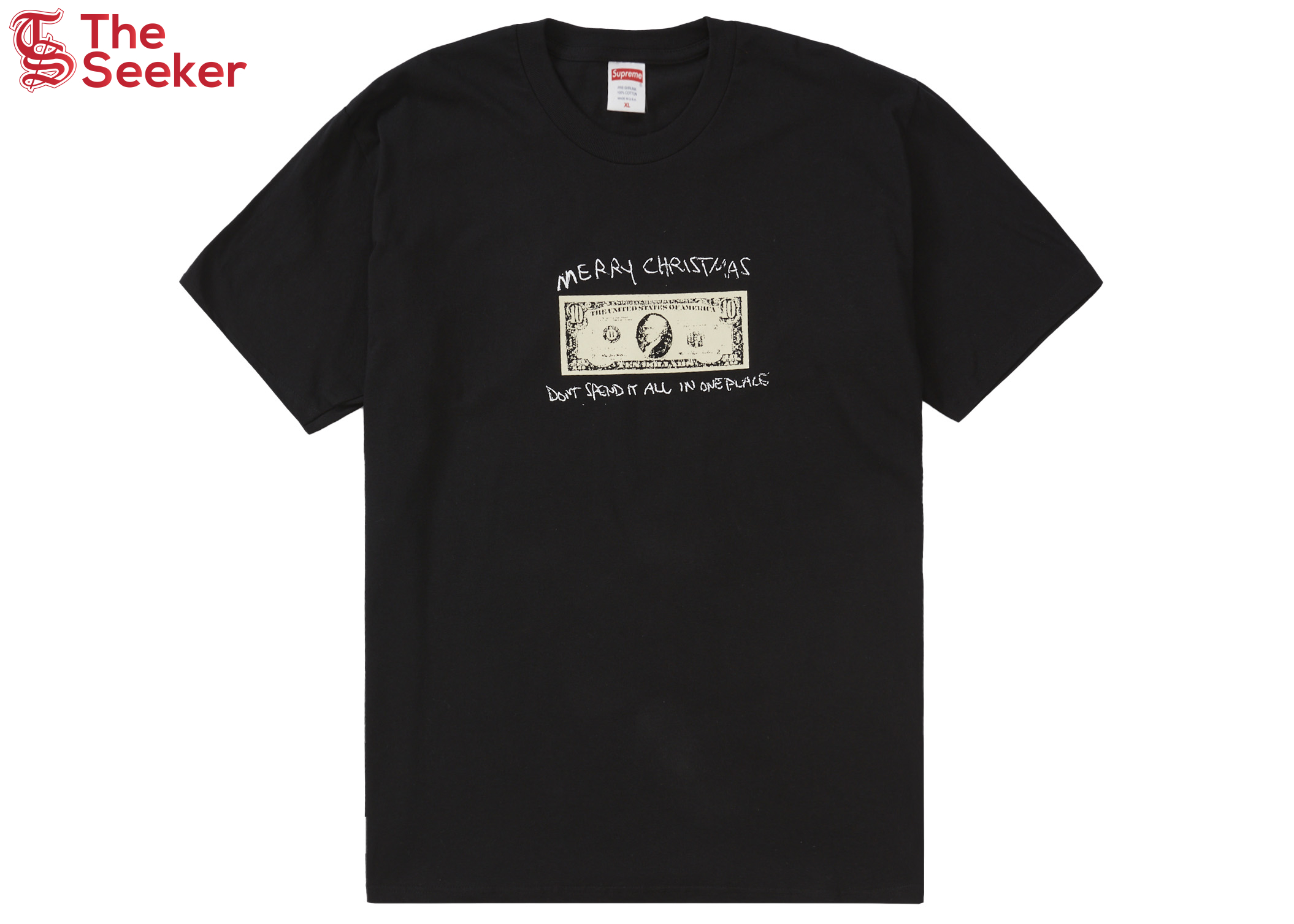 Supreme Spend It Tee Black