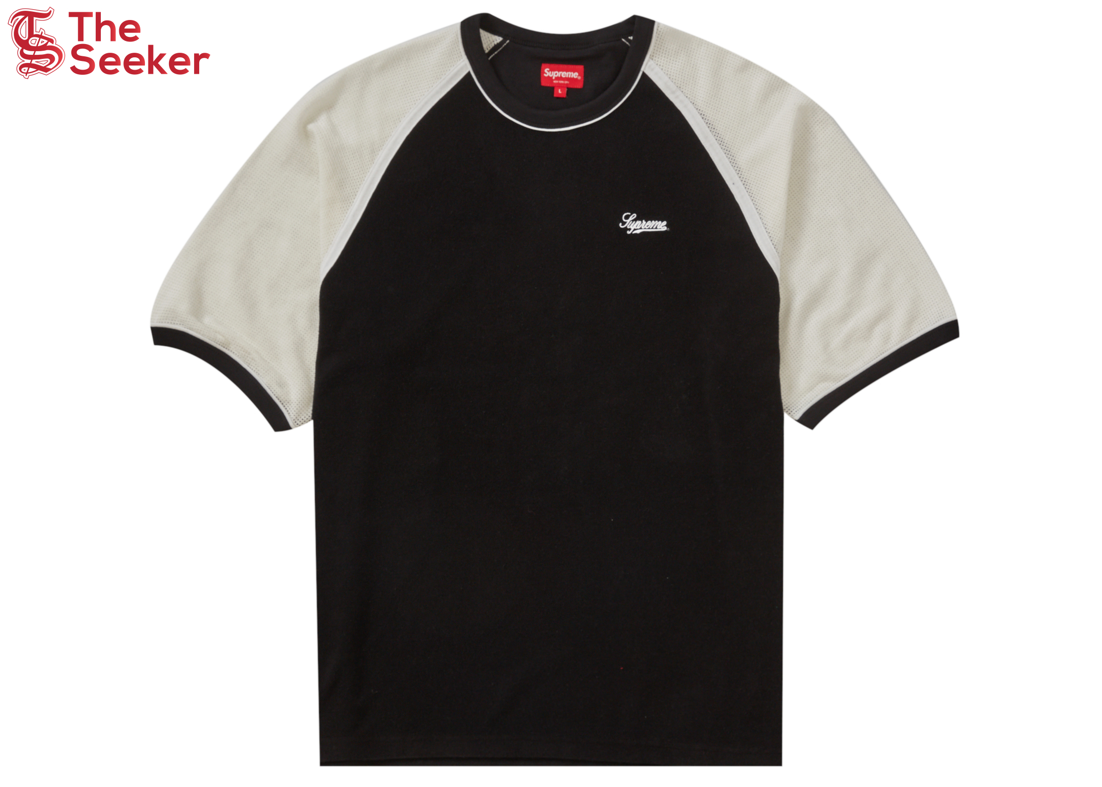 Supreme Terry Raglan S/S Top Black