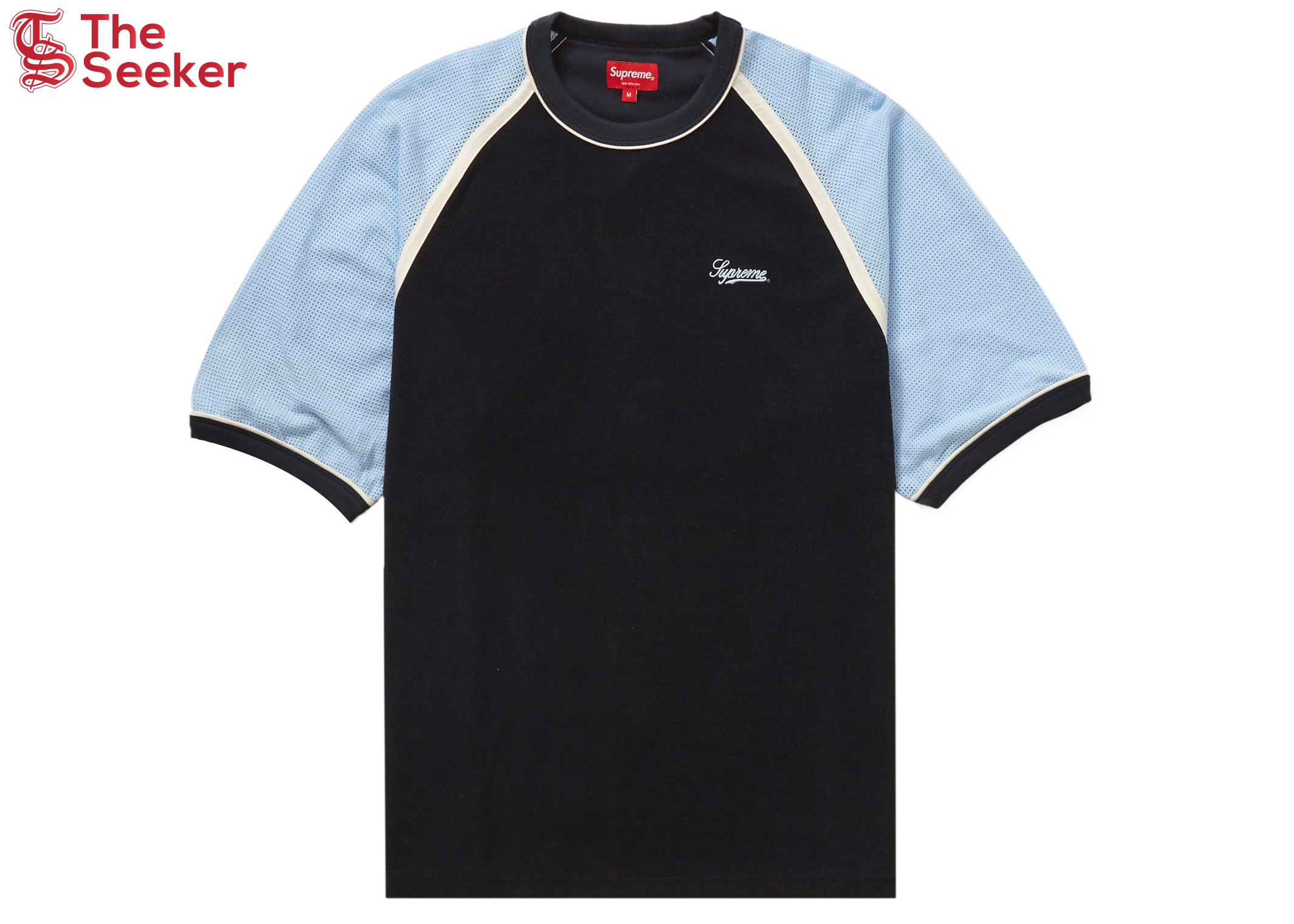 Supreme Terry Raglan S/S Top Navy