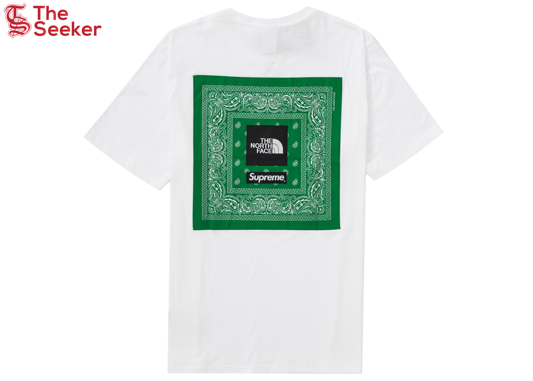 Supreme The North Face Bandana Tee White