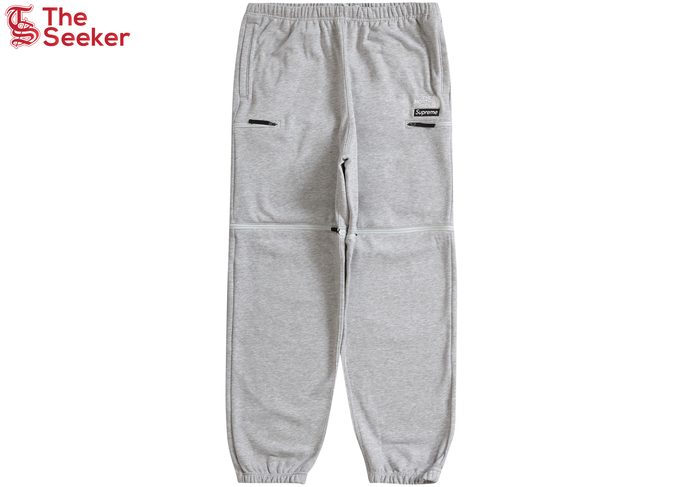 Supreme The North Face Convertible Sweatpant Heather Grey