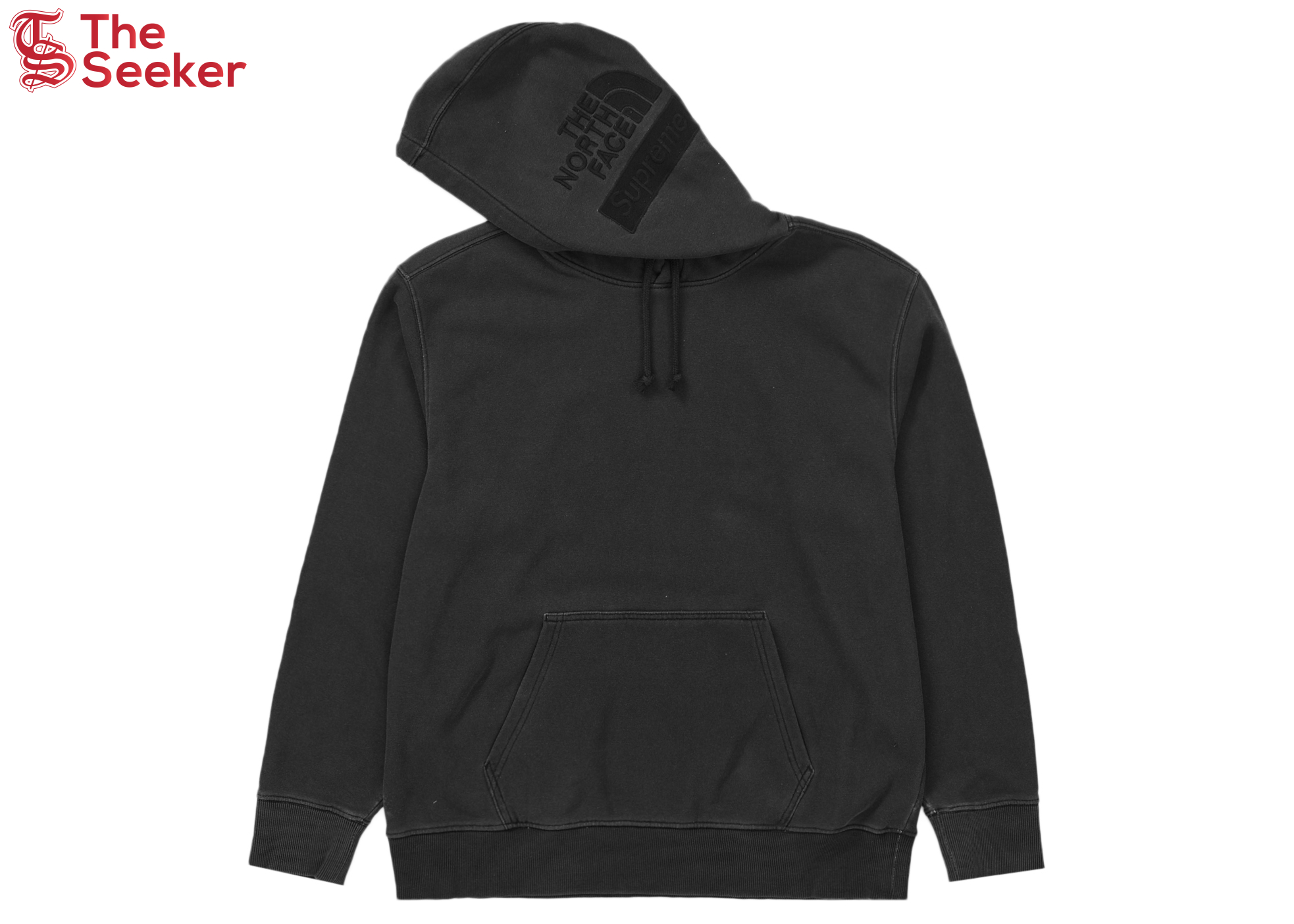 Supreme The North Face Pigment Printed Hooded Sweatshirt Black