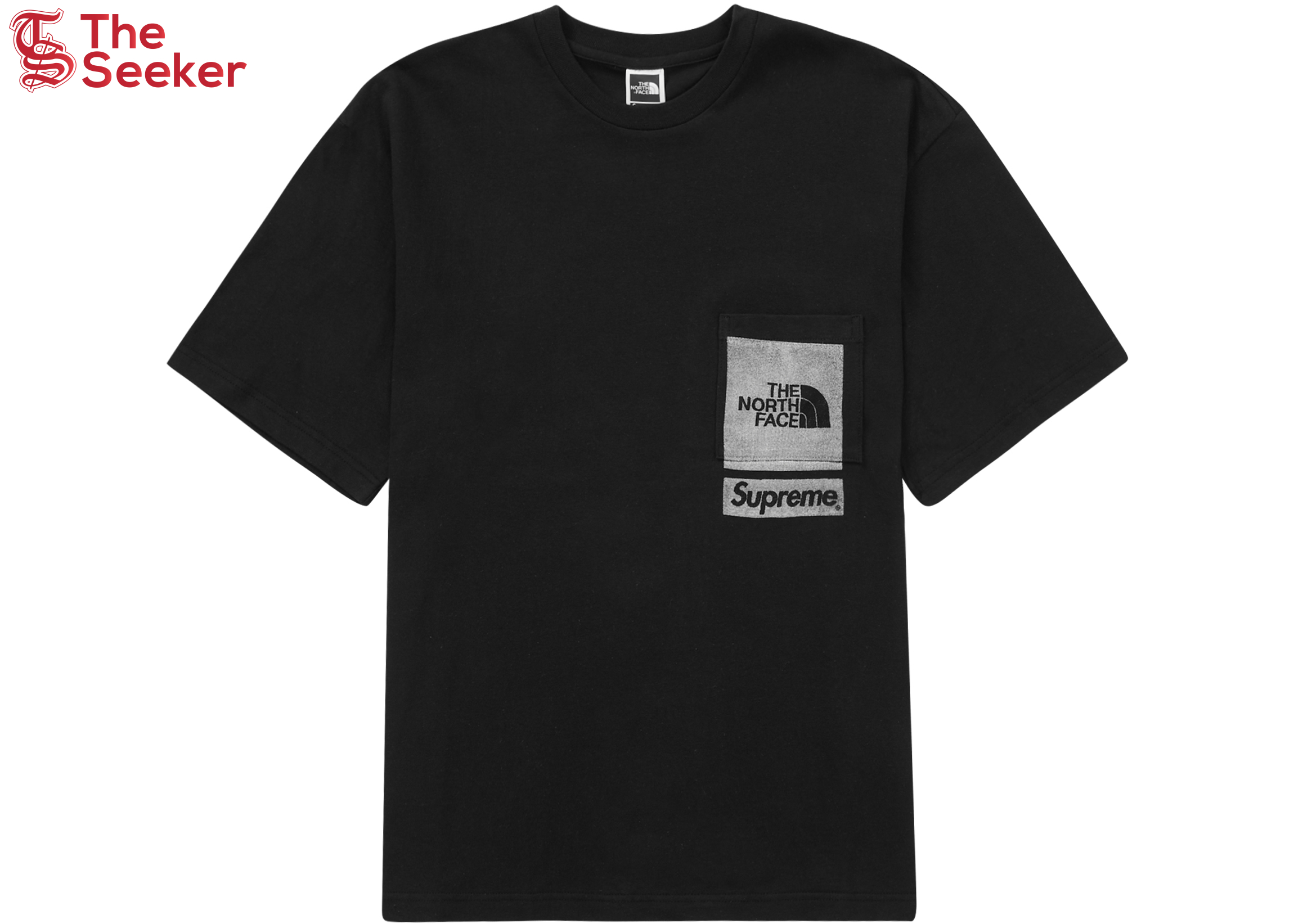 Supreme The North Face Printed Pocket Tee Black