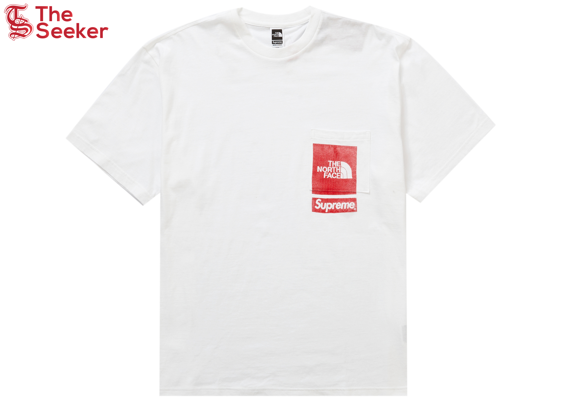 Supreme The North Face Printed Pocket Tee White