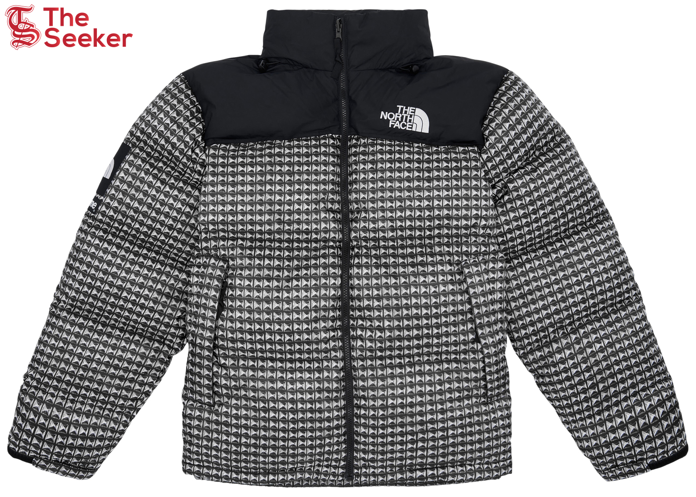 Supreme The North Face Studded Nuptse Jacket Black