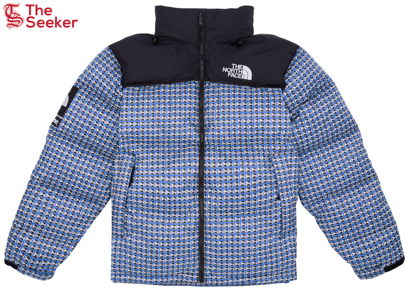 Supreme The North Face Studded Nuptse Jacket Royal