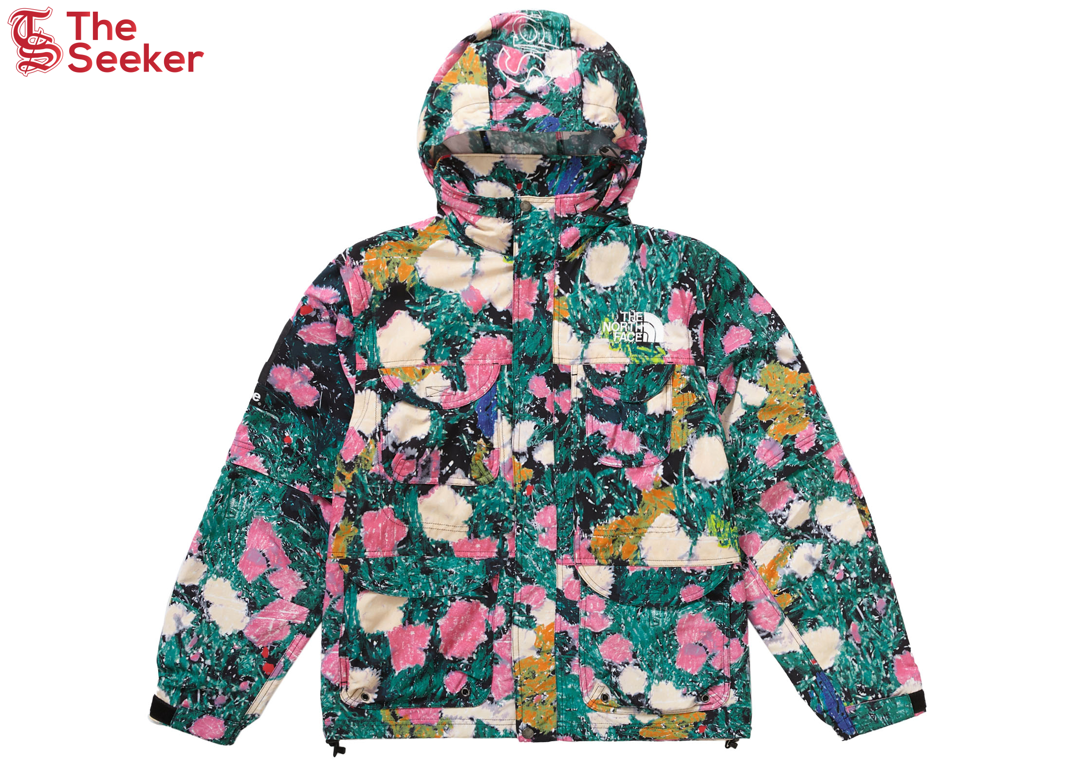 Supreme The North Face Trekking Convertible Jacket Flowers