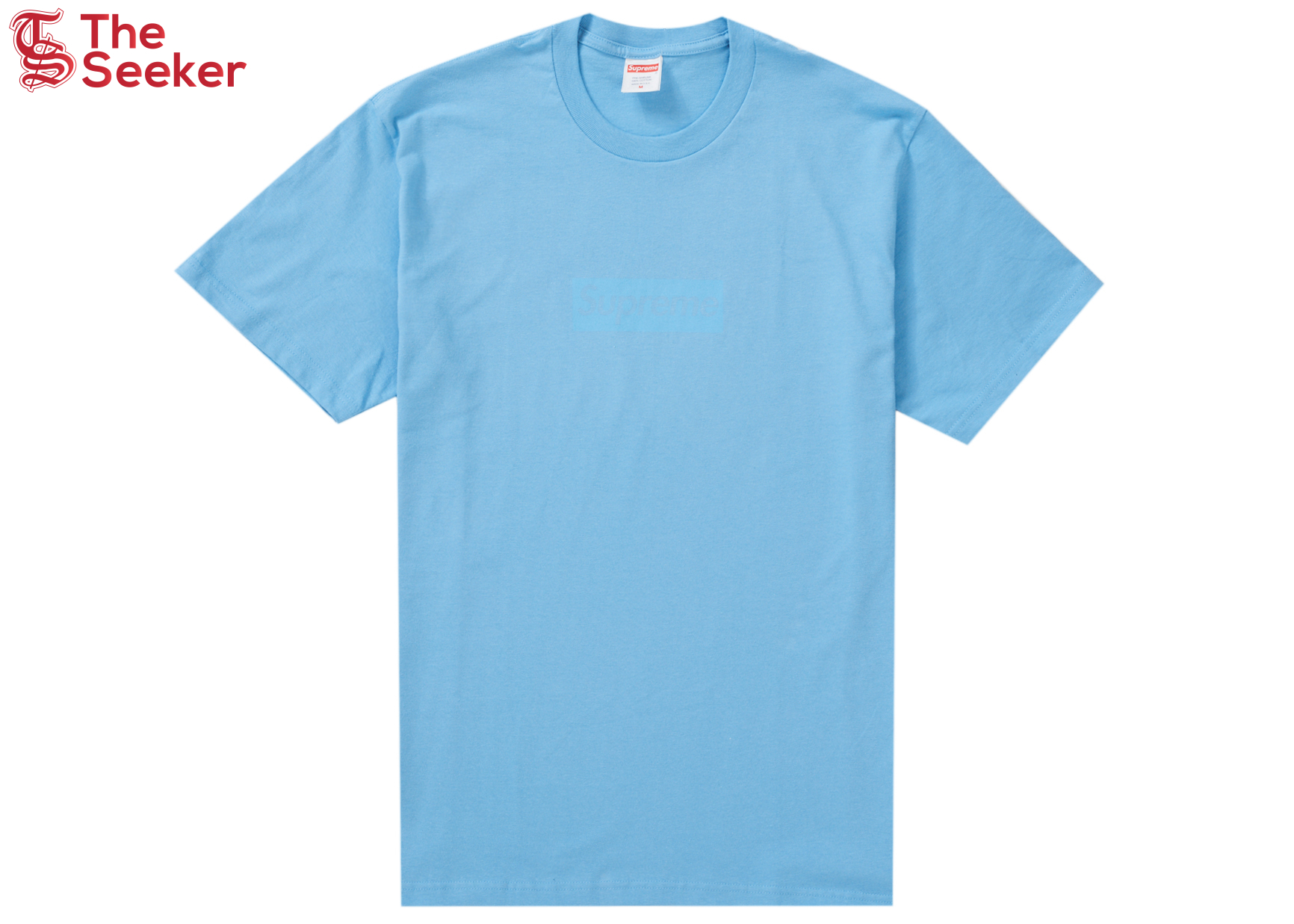 Supreme Tonal Box Logo Tee Bright Blue