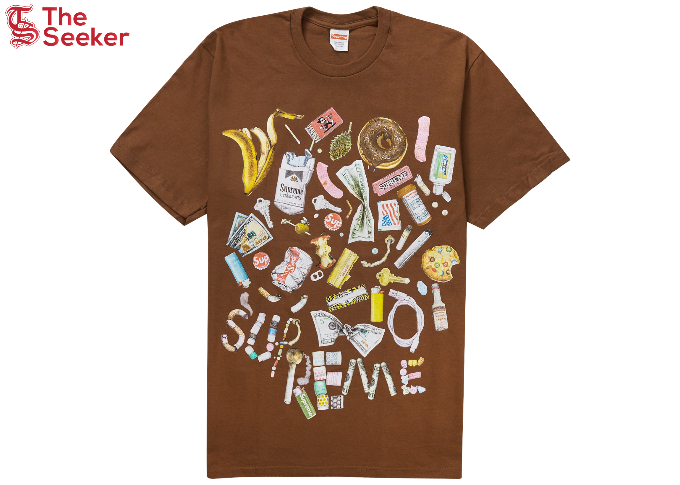 Supreme Trash Tee (SS23) Brown