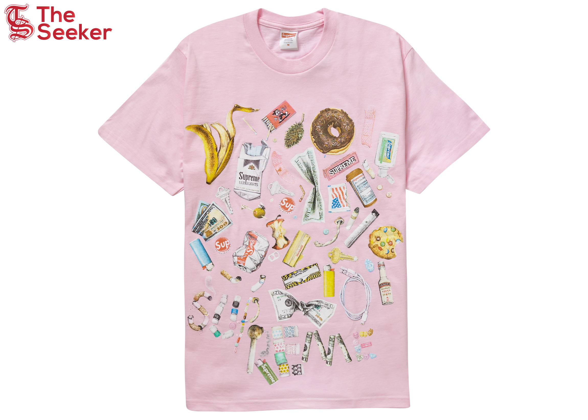 Supreme Trash Tee (SS23) Light Pink