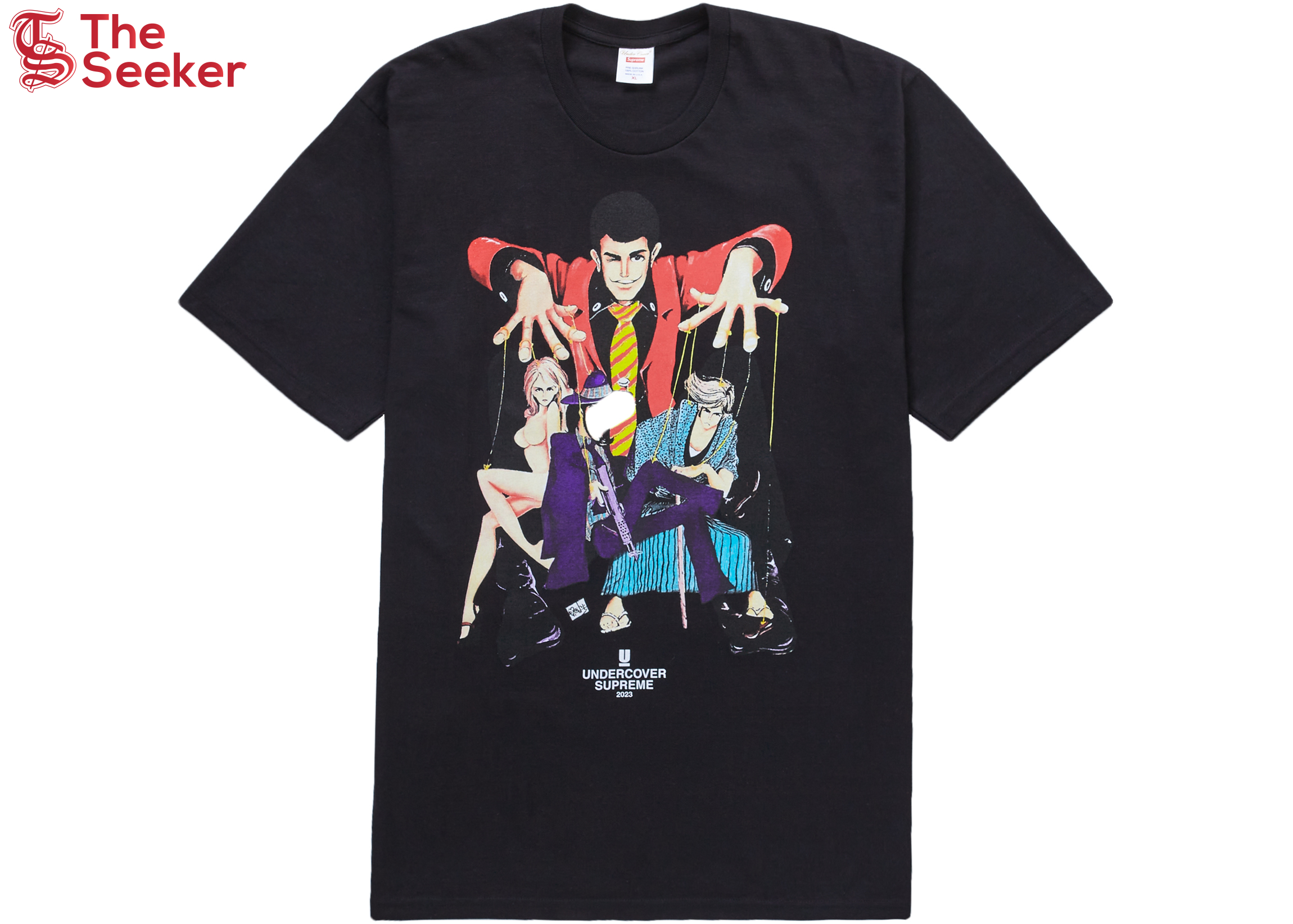 Supreme UNDERCOVER Lupin Tee Black