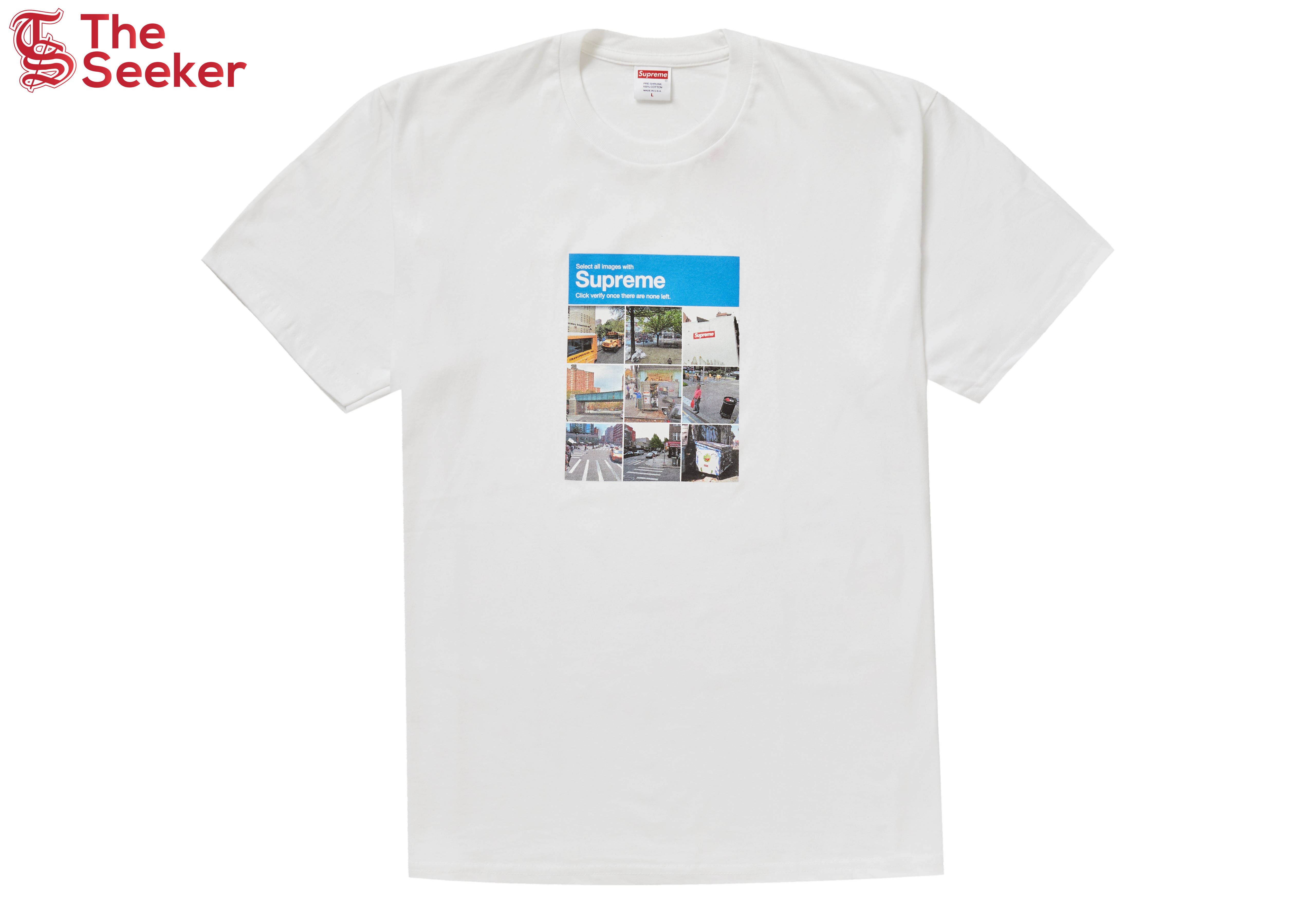 Supreme Verify Tee White