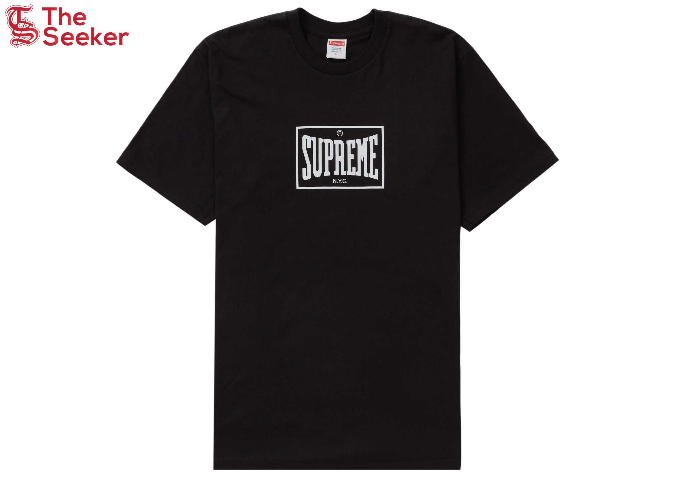 Supreme Warm Up Tee Black