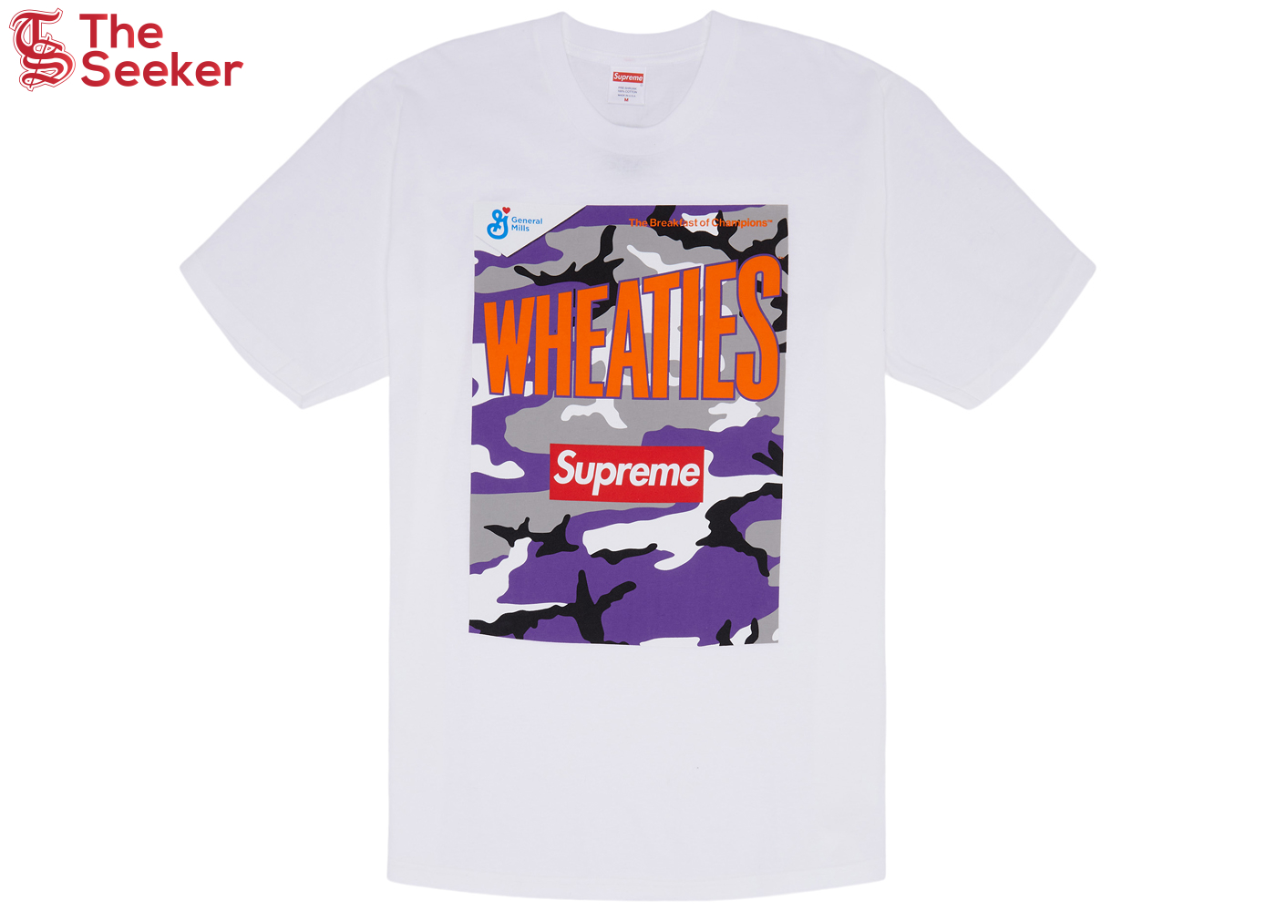 Supreme Wheaties Tee White